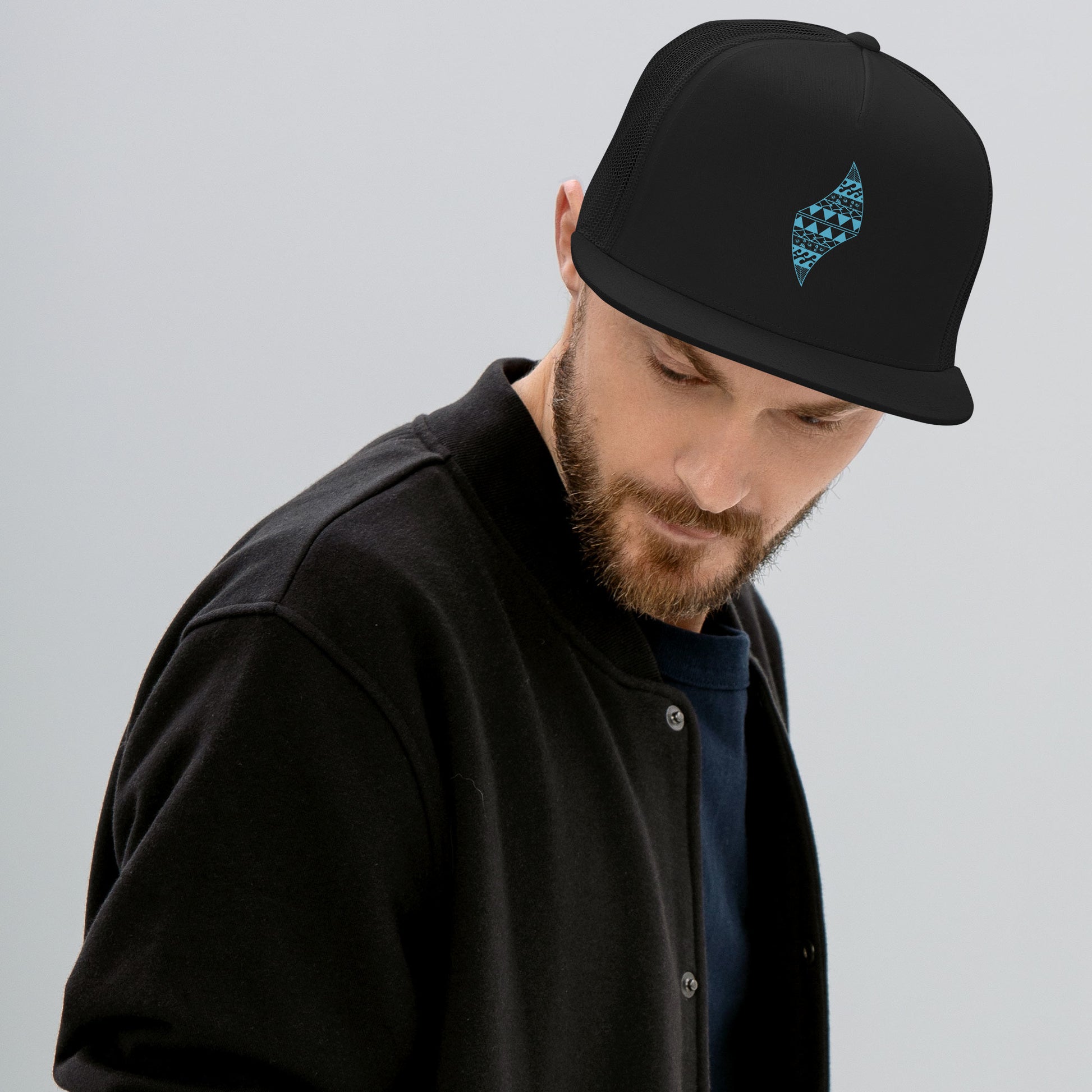 Pa'akai & Kukui Logo Trucker Cap Trucker Hat Pa'akai & Kukui