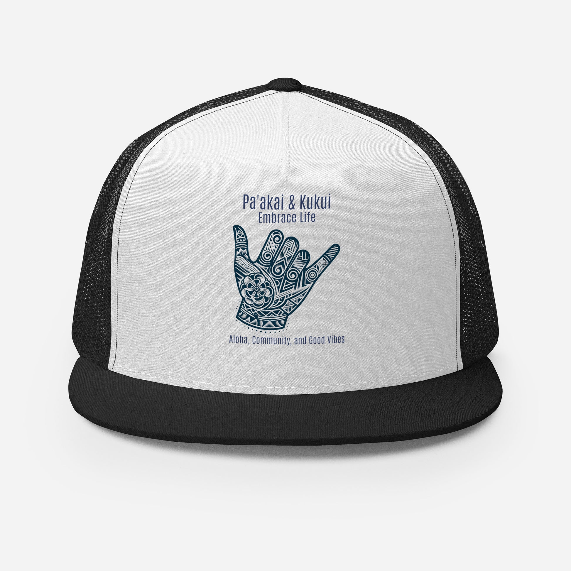 Shaka Trucker Cap Trucker Hat Pa'akai & Kukui