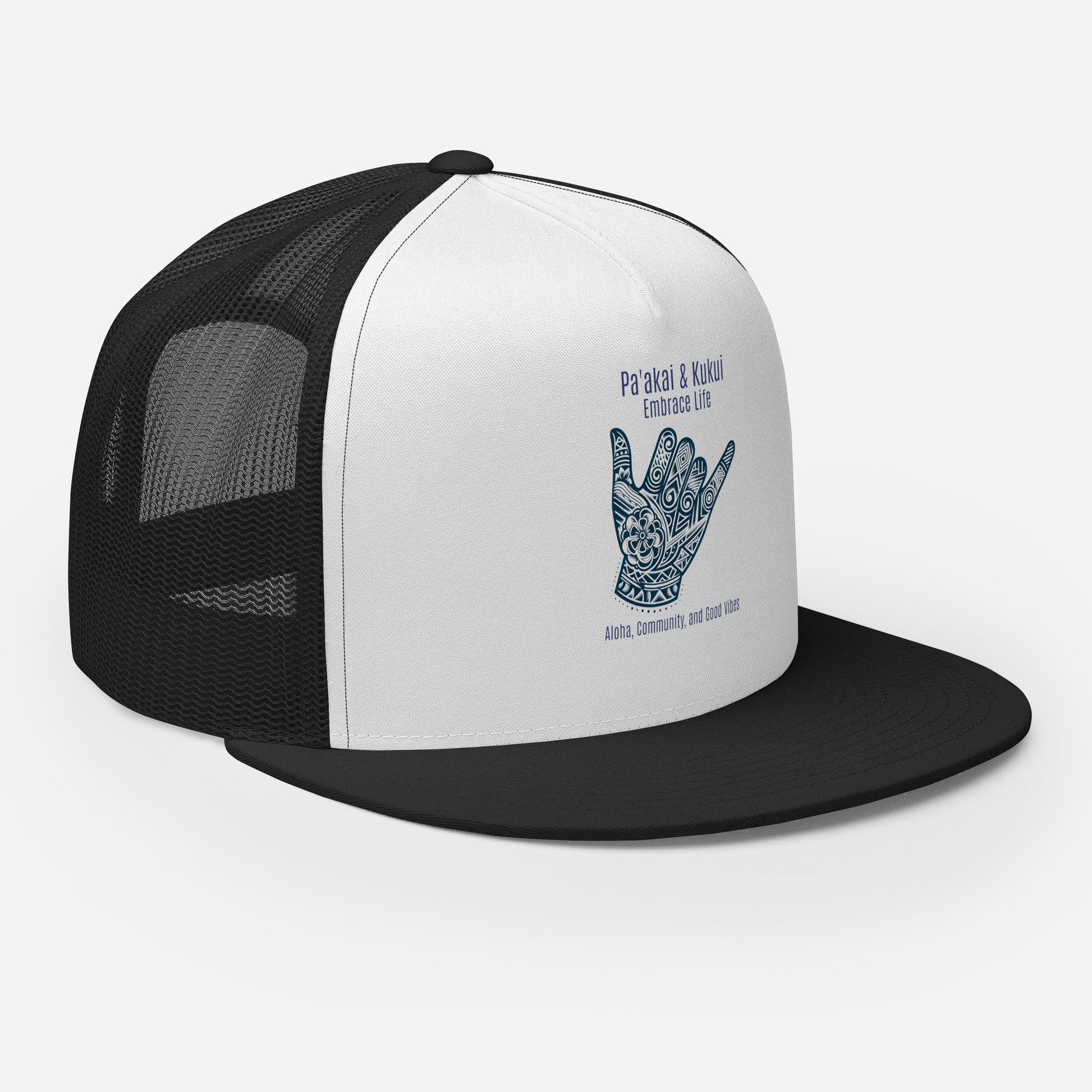 Shaka Trucker Cap Trucker Hat Pa'akai & Kukui