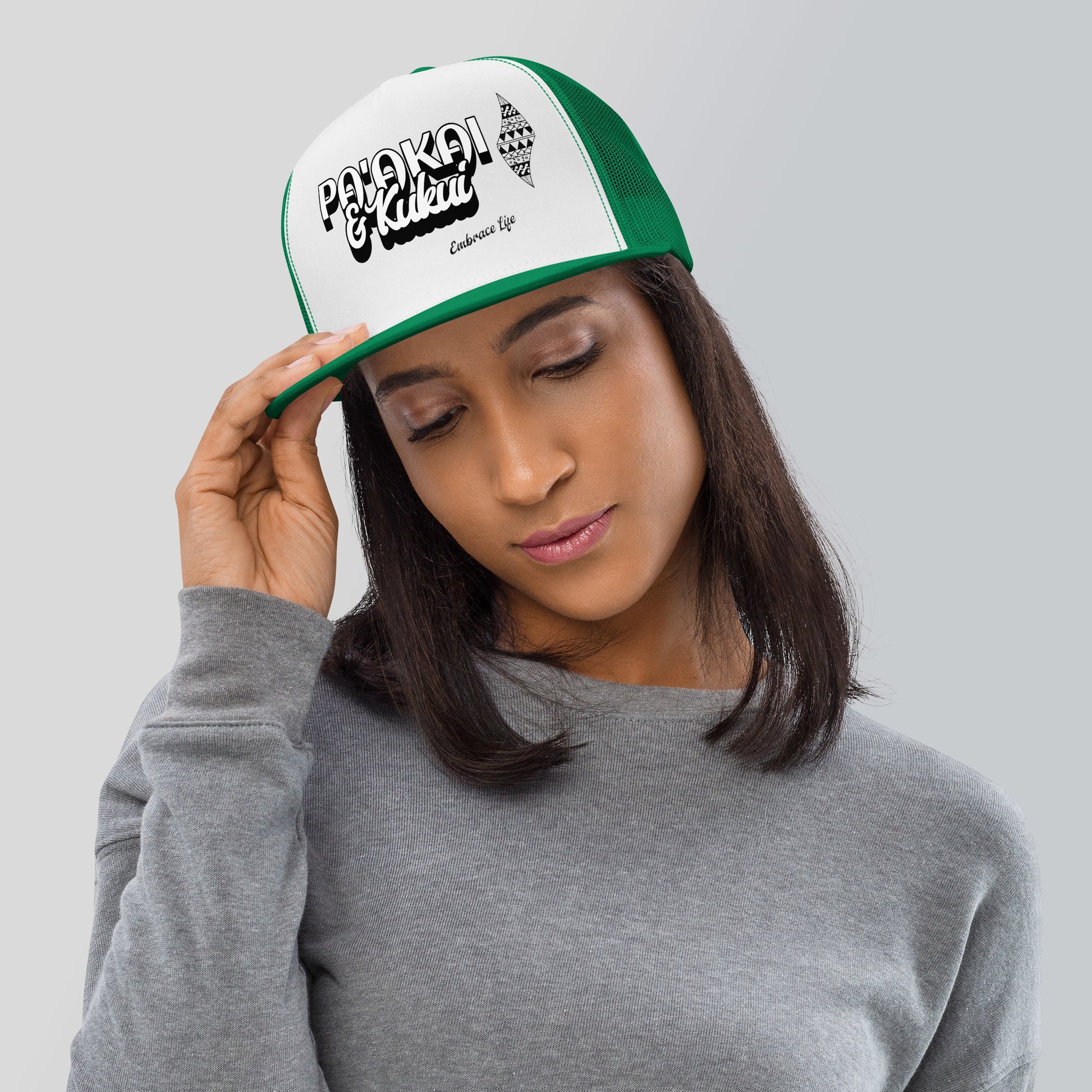 Pa'akai & Kukui Trucker Cap Trucker Hat Pa'akai & Kukui