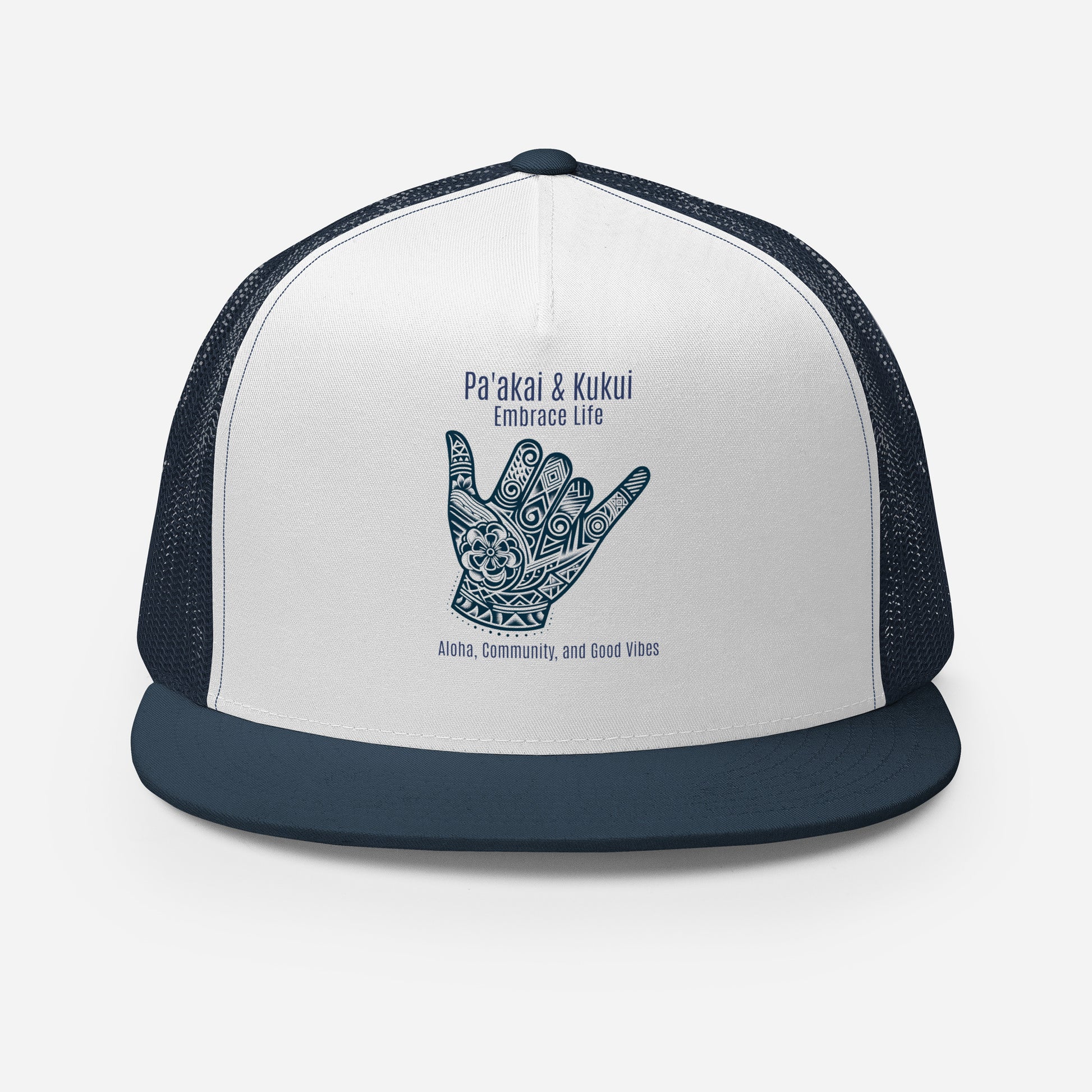 Shaka Trucker Cap Trucker Hat Pa'akai & Kukui