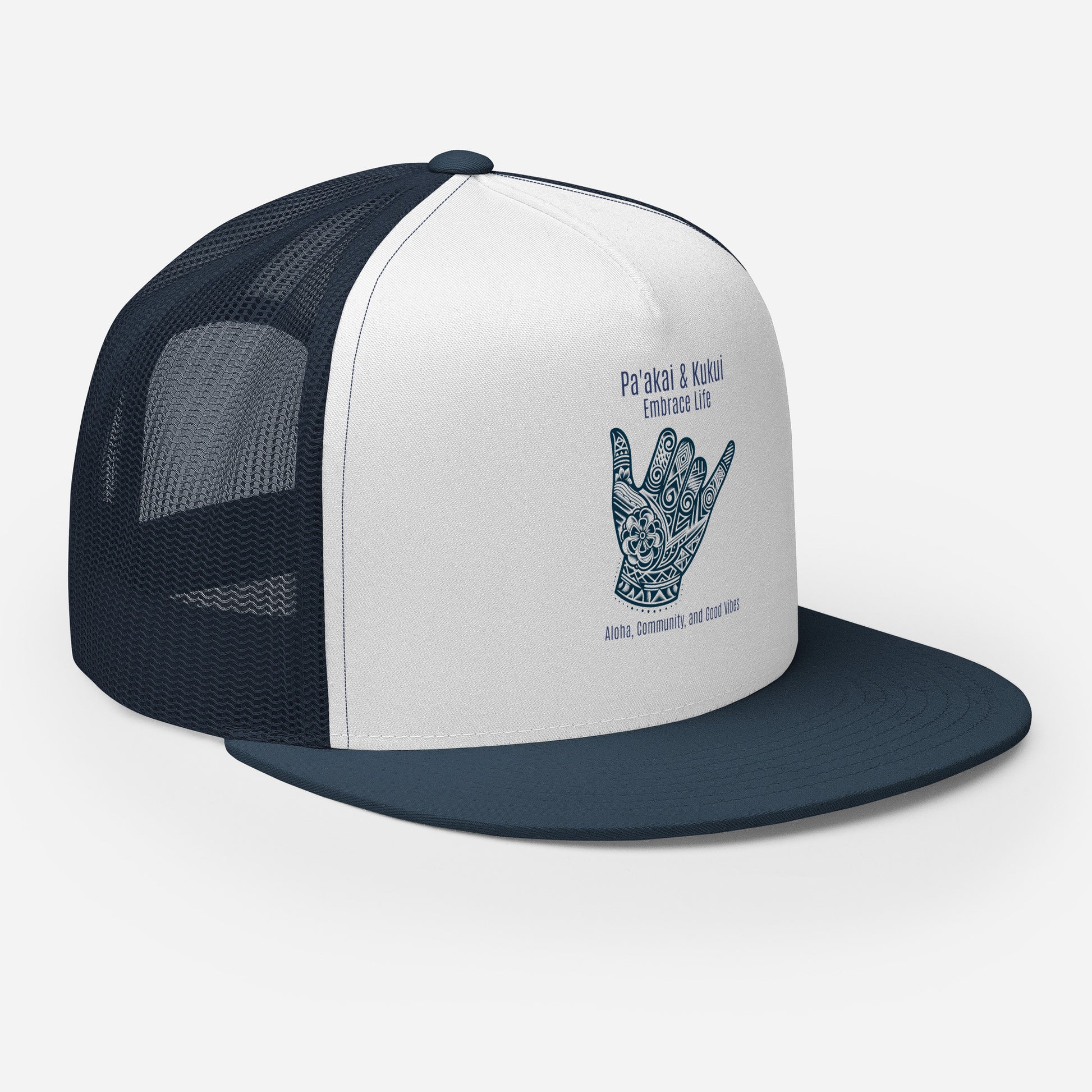 Shaka Trucker Cap Trucker Hat Pa'akai & Kukui