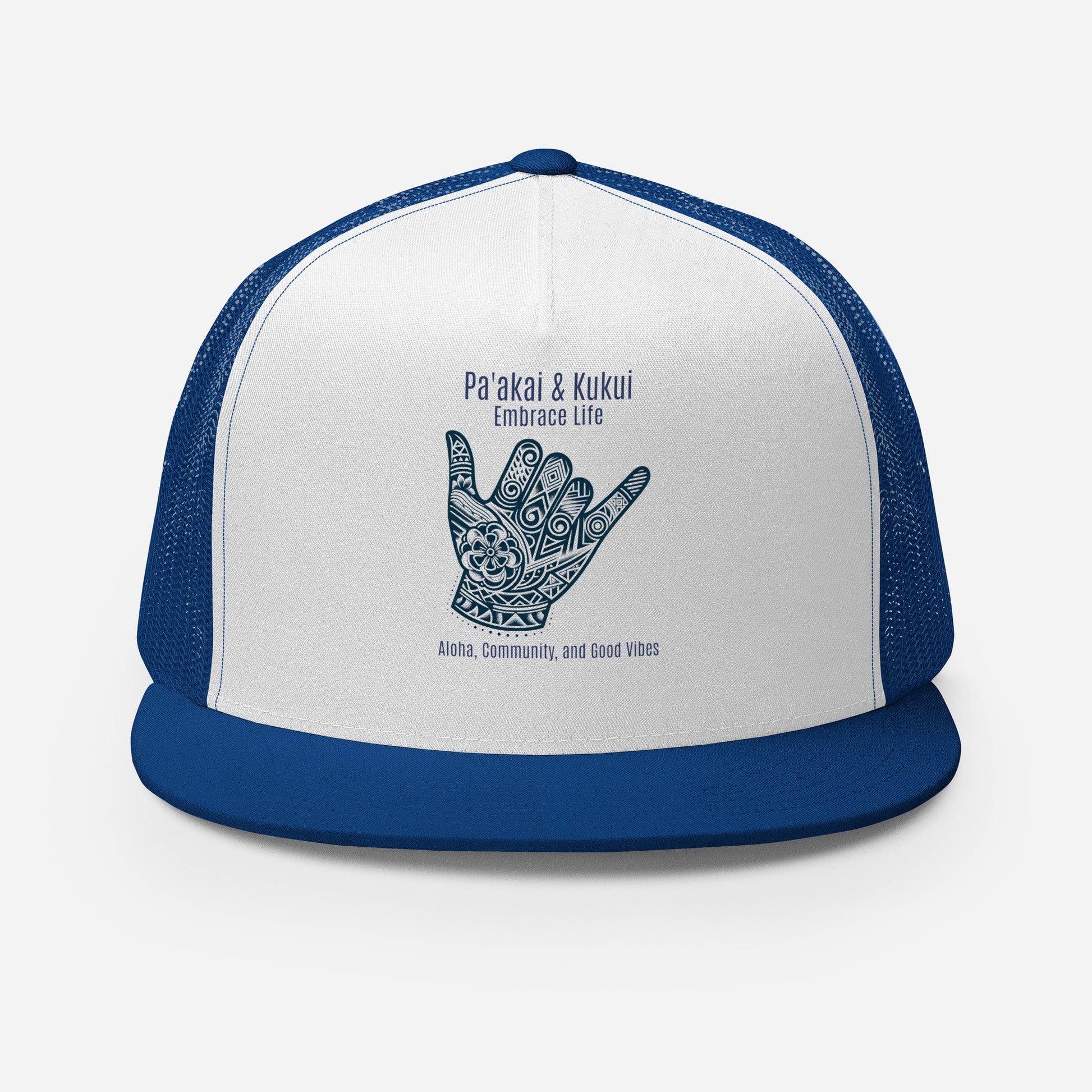 Shaka Trucker Cap Trucker Hat Pa'akai & Kukui