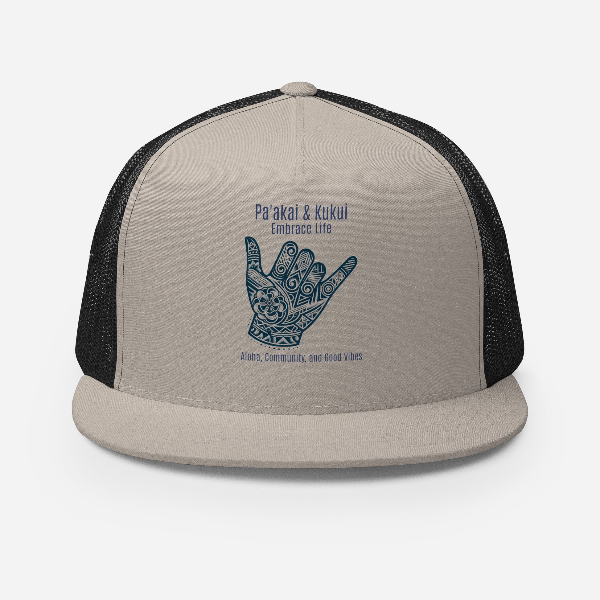Shaka Trucker Cap Trucker Hat Pa'akai & Kukui
