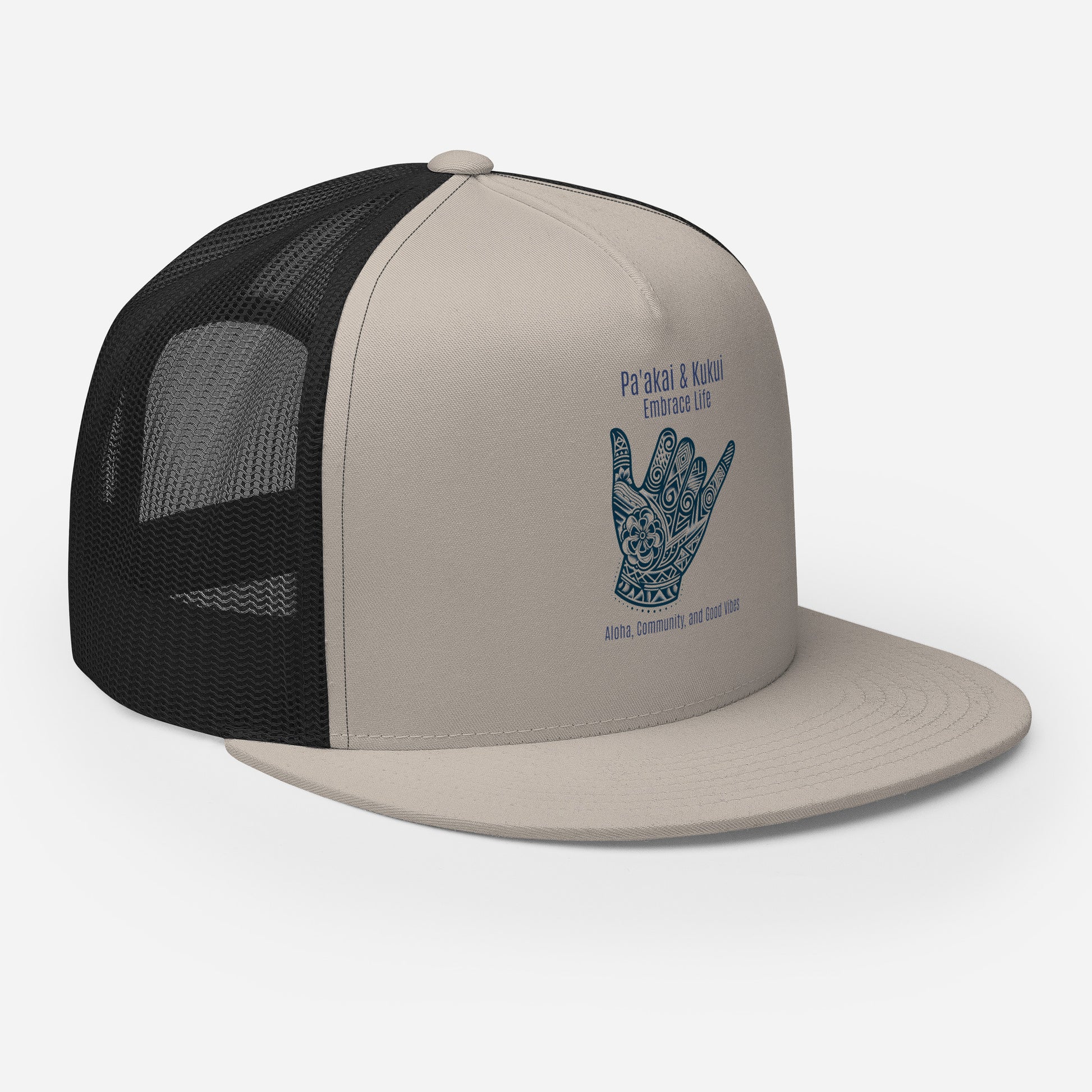 Shaka Trucker Cap Trucker Hat Pa'akai & Kukui