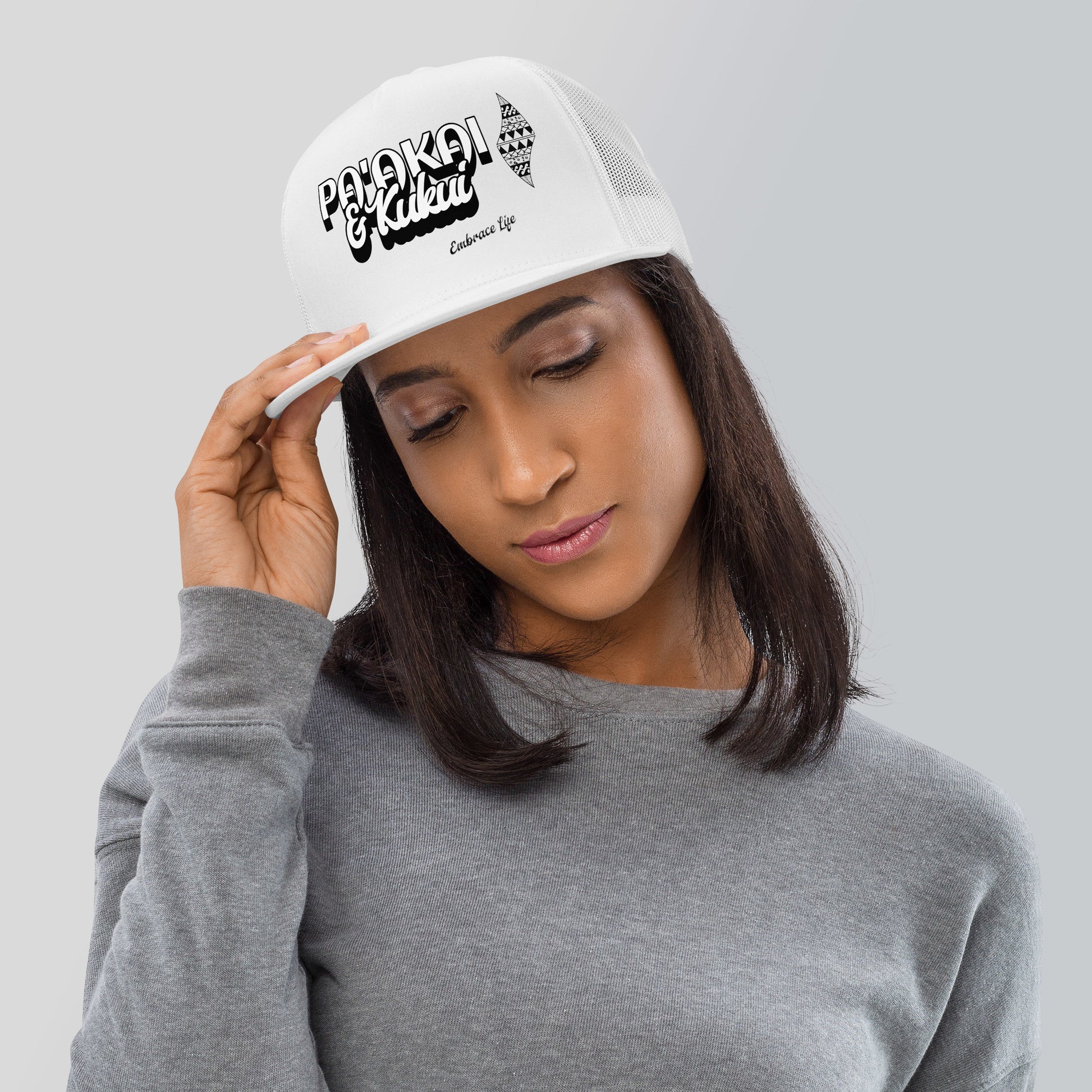 Pa'akai & Kukui Trucker Cap Trucker Hat Pa'akai & Kukui
