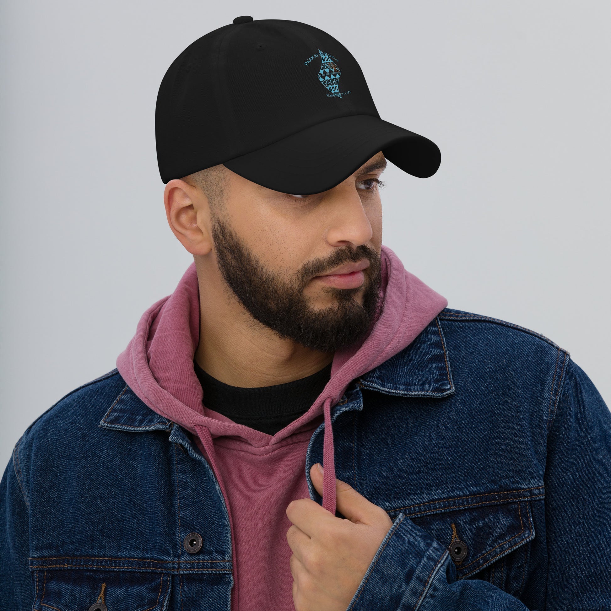 Koa Logo Cap Cap Pa'akai & Kukui Black