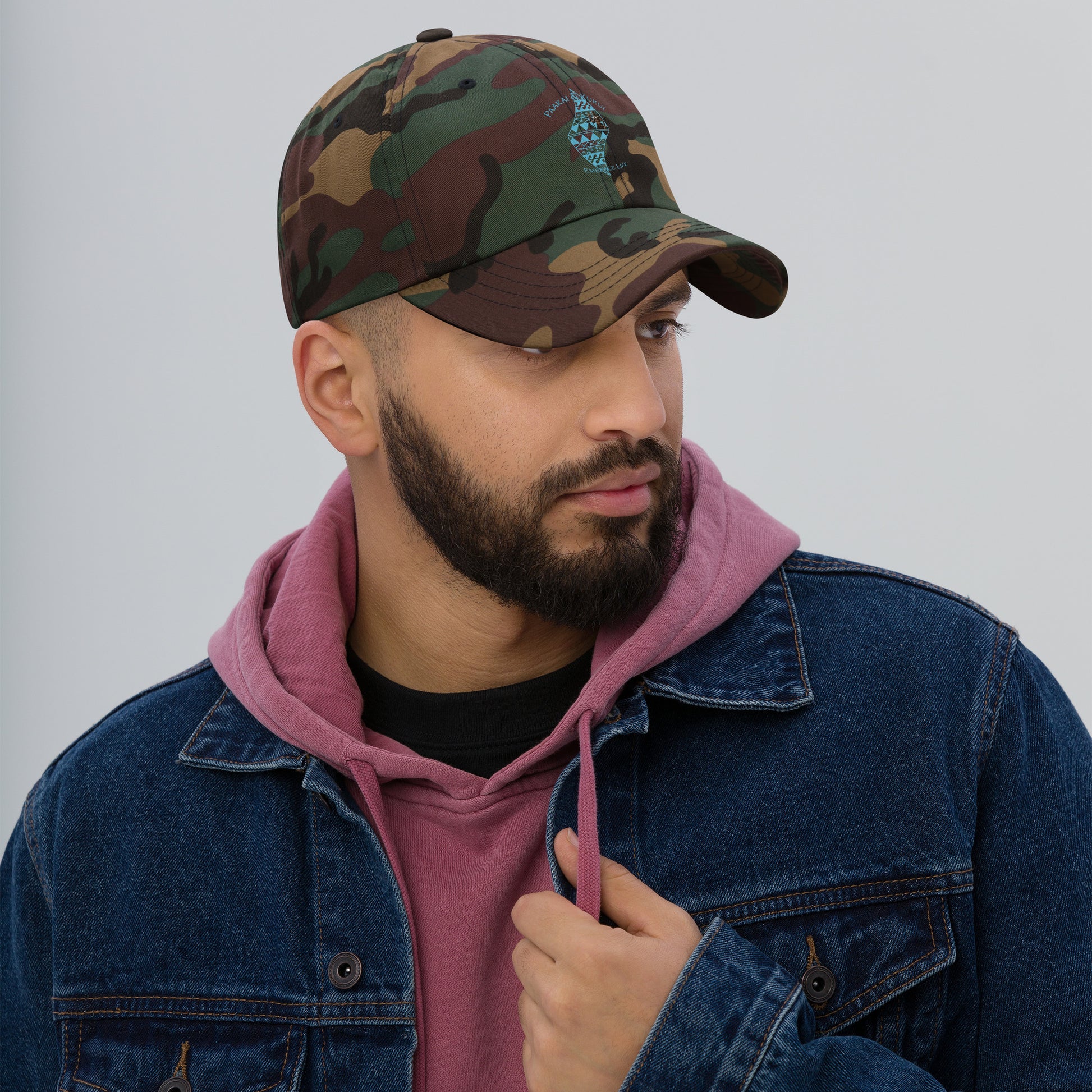 Koa Logo Cap Cap Pa'akai & Kukui Green Camo