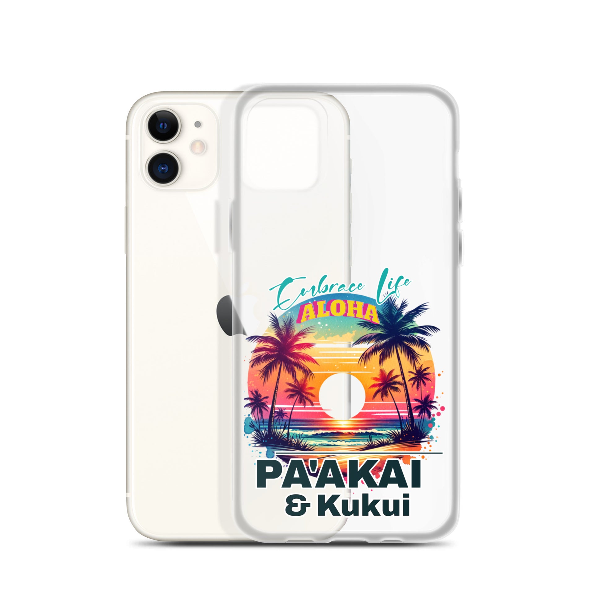 Aloha Style Clear Case for iPhone® iPhone Case Pa'akai & Kukui