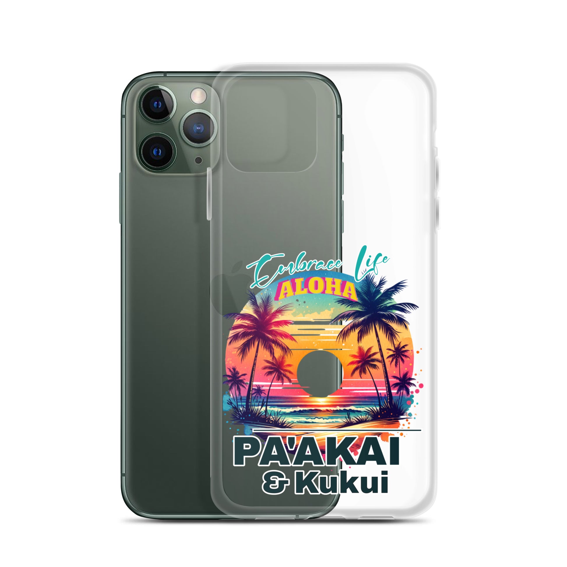 Aloha Style Clear Case for iPhone® iPhone Case Pa'akai & Kukui