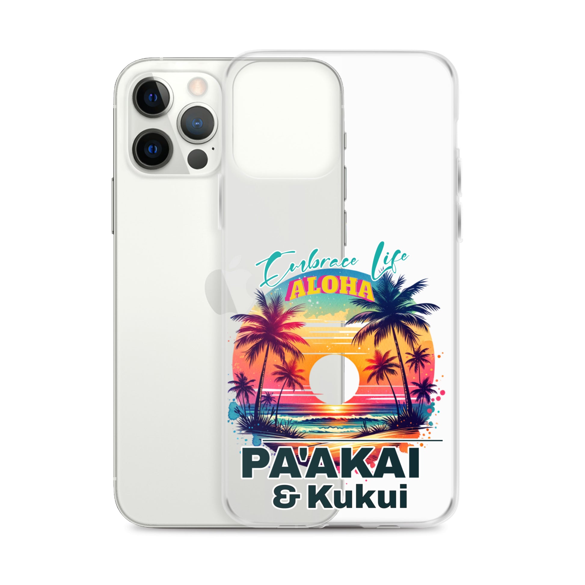 Aloha Style Clear Case for iPhone® iPhone Case Pa'akai & Kukui