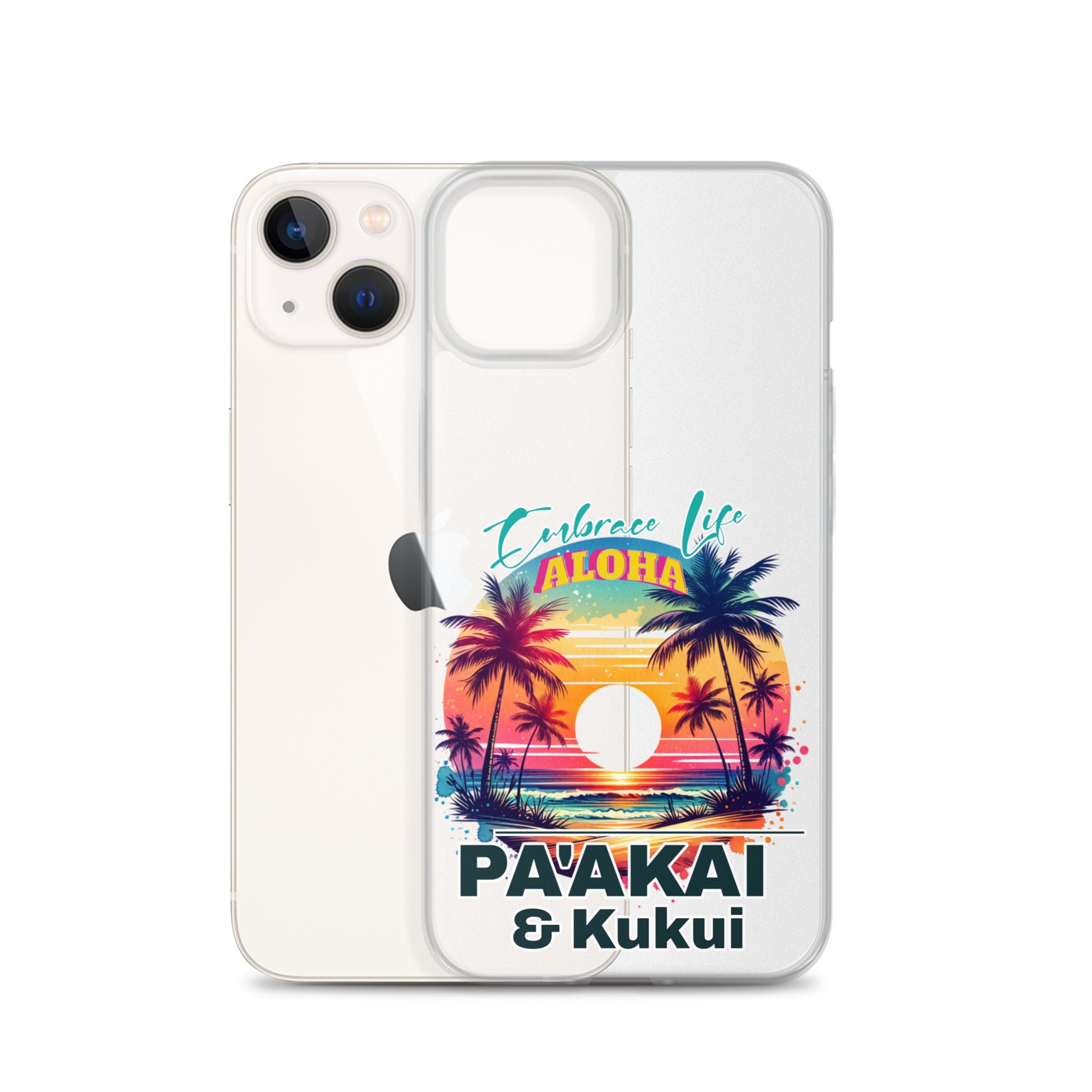 Aloha Style Clear Case for iPhone® iPhone Case Pa'akai & Kukui