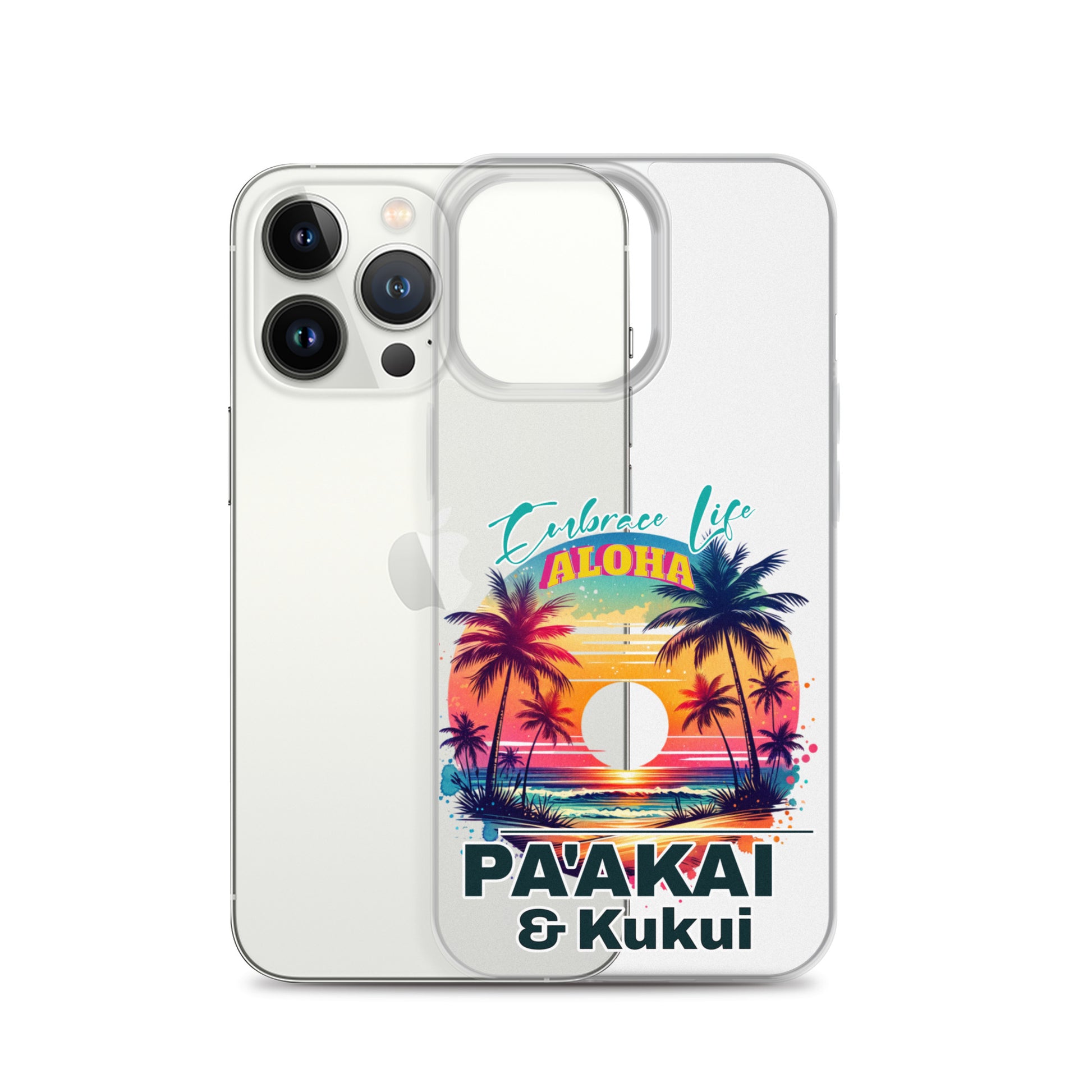 Aloha Style Clear Case for iPhone® iPhone Case Pa'akai & Kukui