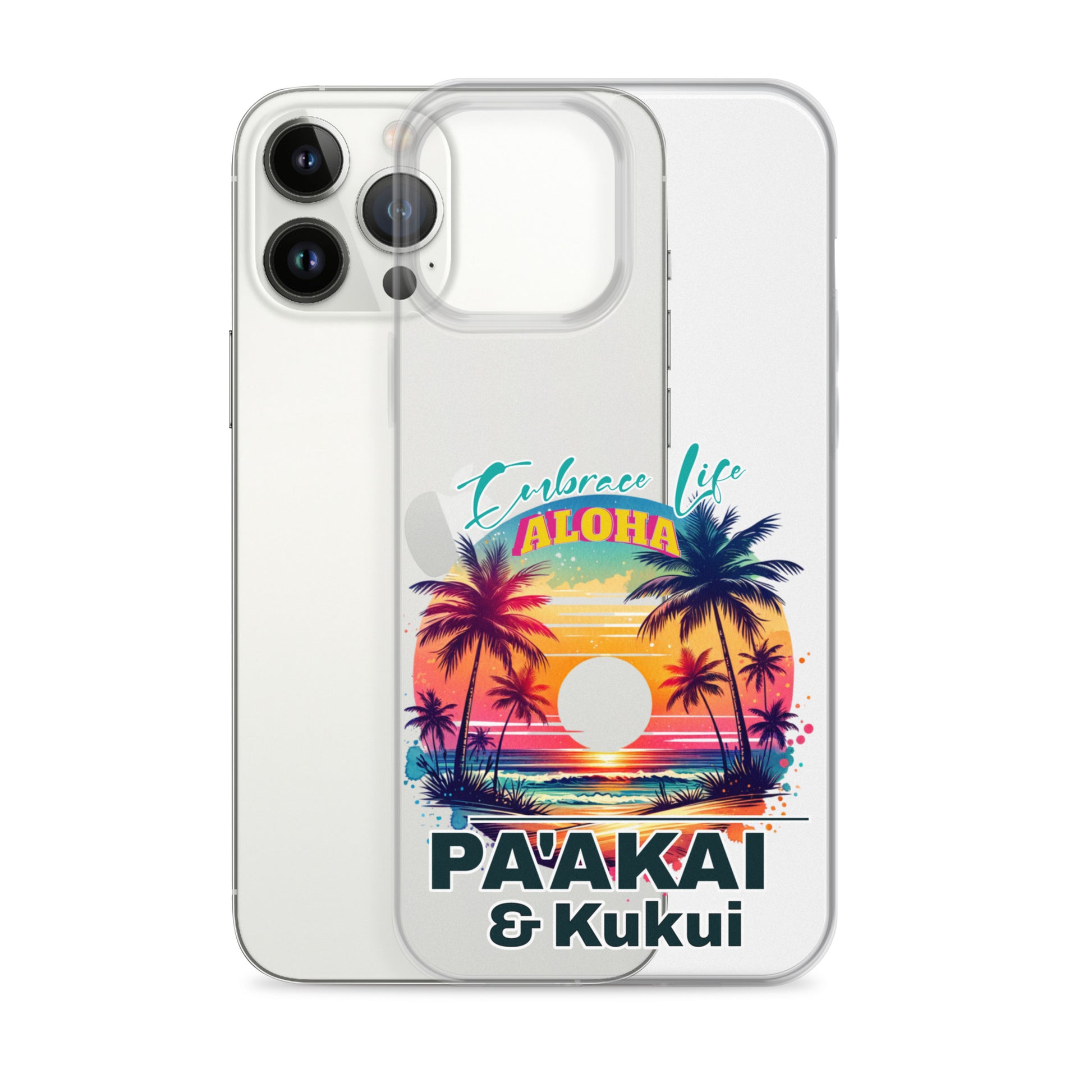 Aloha Style Clear Case for iPhone® iPhone Case Pa'akai & Kukui