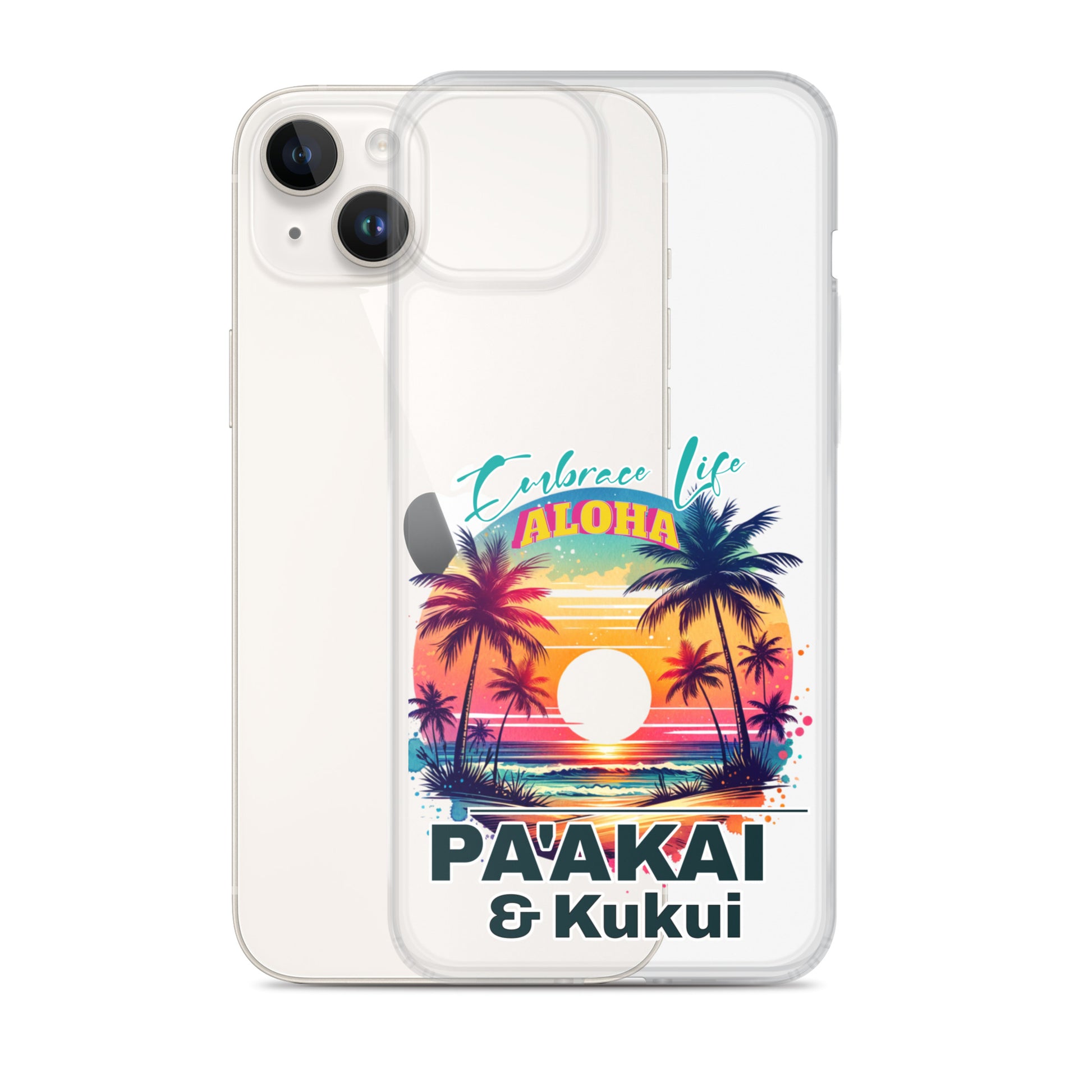 Aloha Style Clear Case for iPhone® iPhone Case Pa'akai & Kukui
