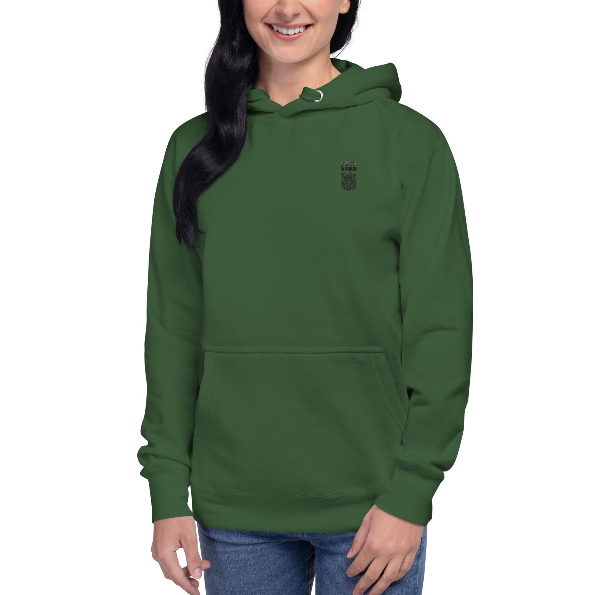 Tribal Shaka Hoodie Pullover Hoodie Pa'akai & Kukui