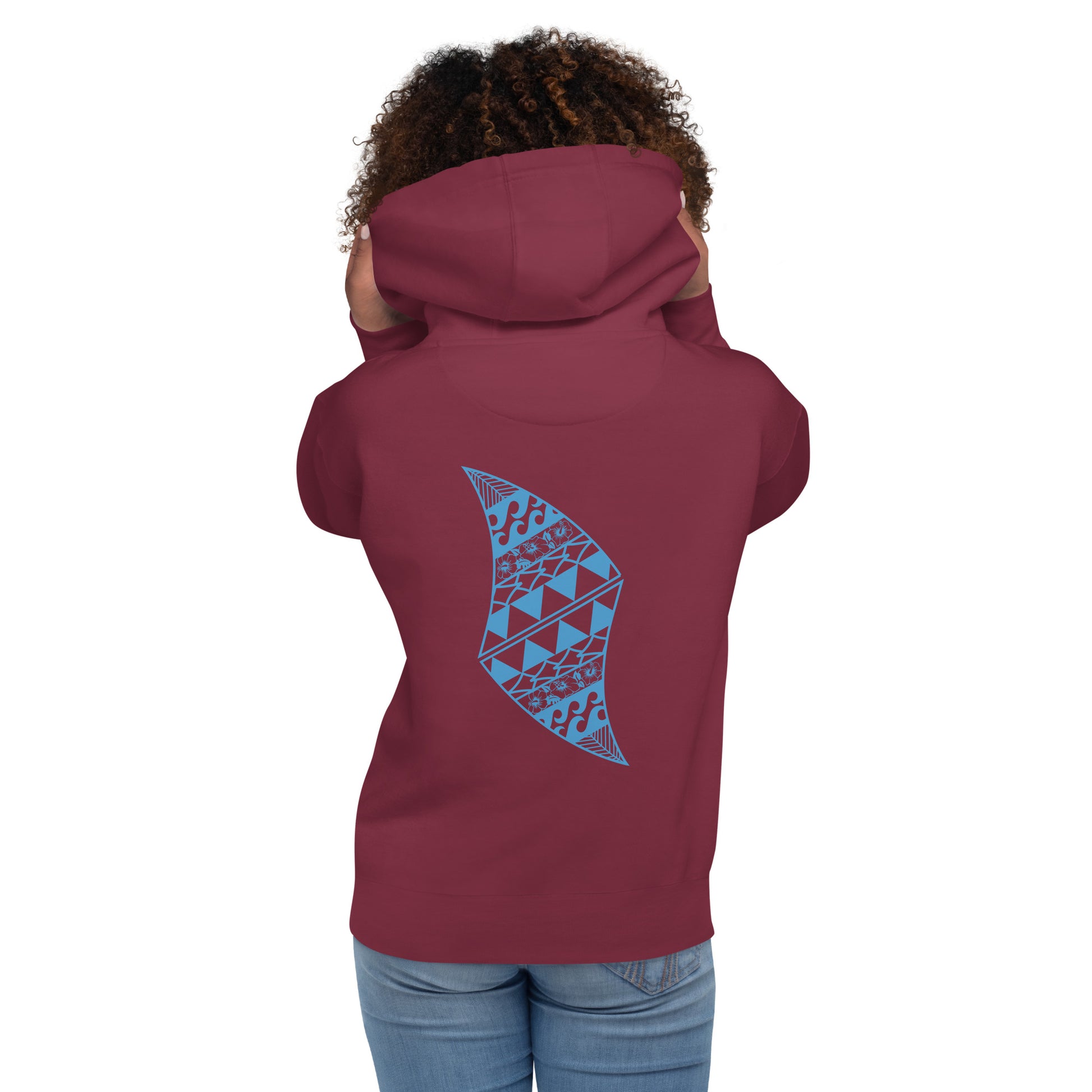 Ke Ola Kahakai Hoodie Pullover Hoodie Pa'akai & Kukui