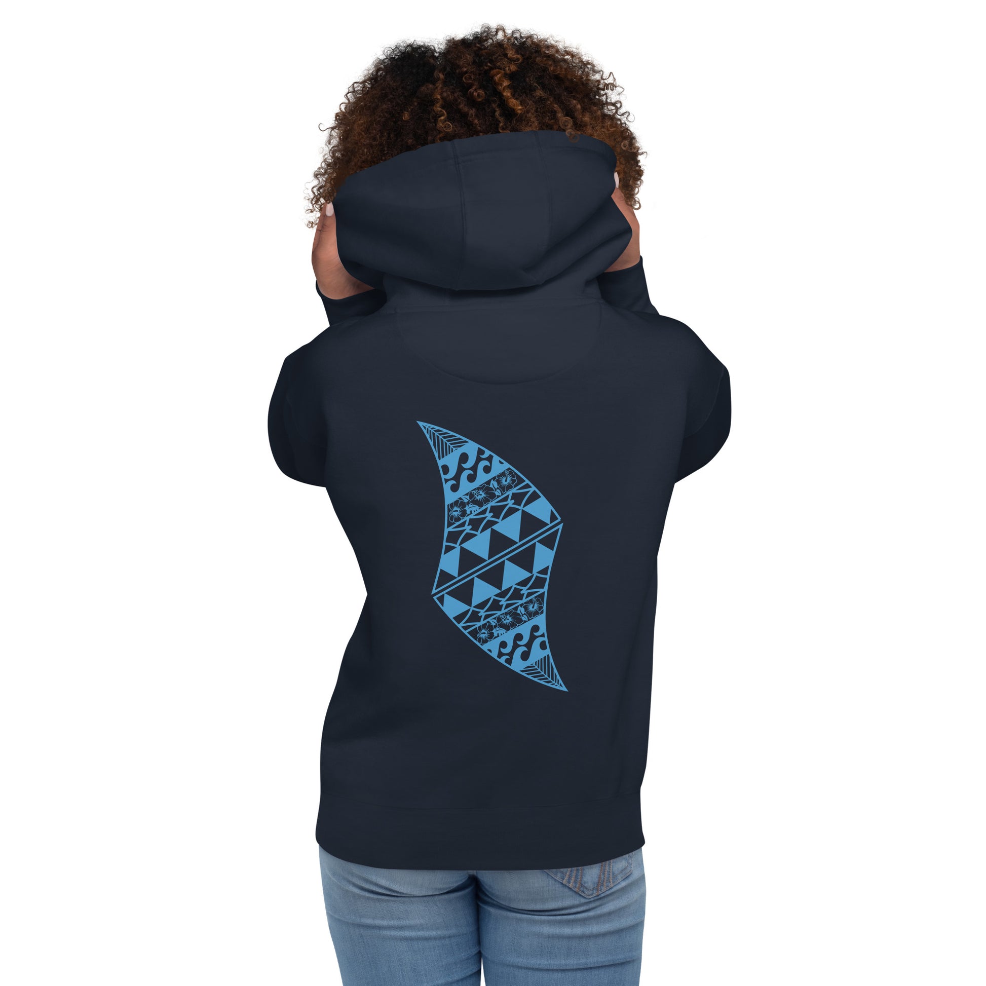 Ke Ola Kahakai Hoodie Pullover Hoodie Pa'akai & Kukui