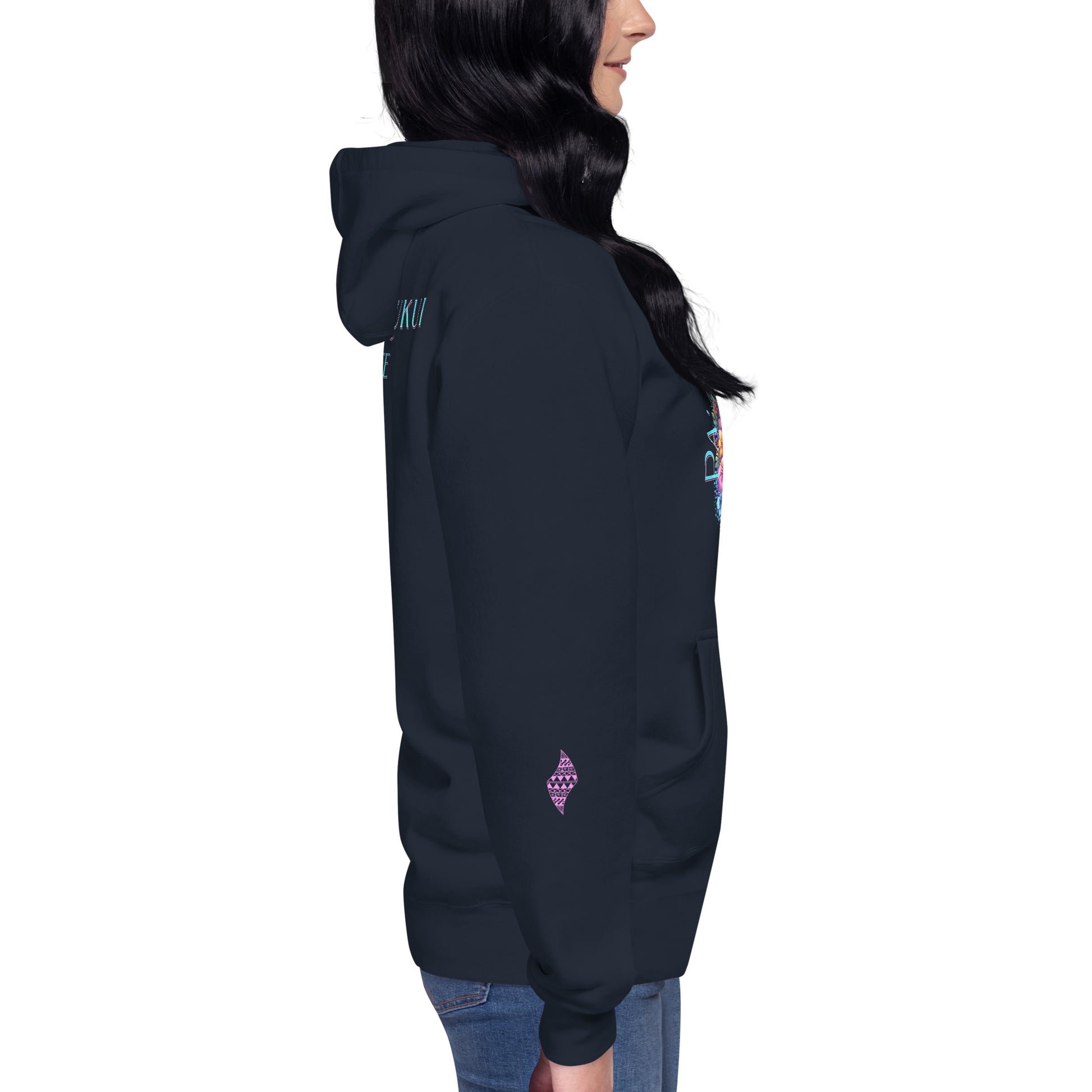 Ho'ōla (To Give Life, To Heal, To Rivive) Hoodie Pullover Hoodie Pa'akai & Kukui