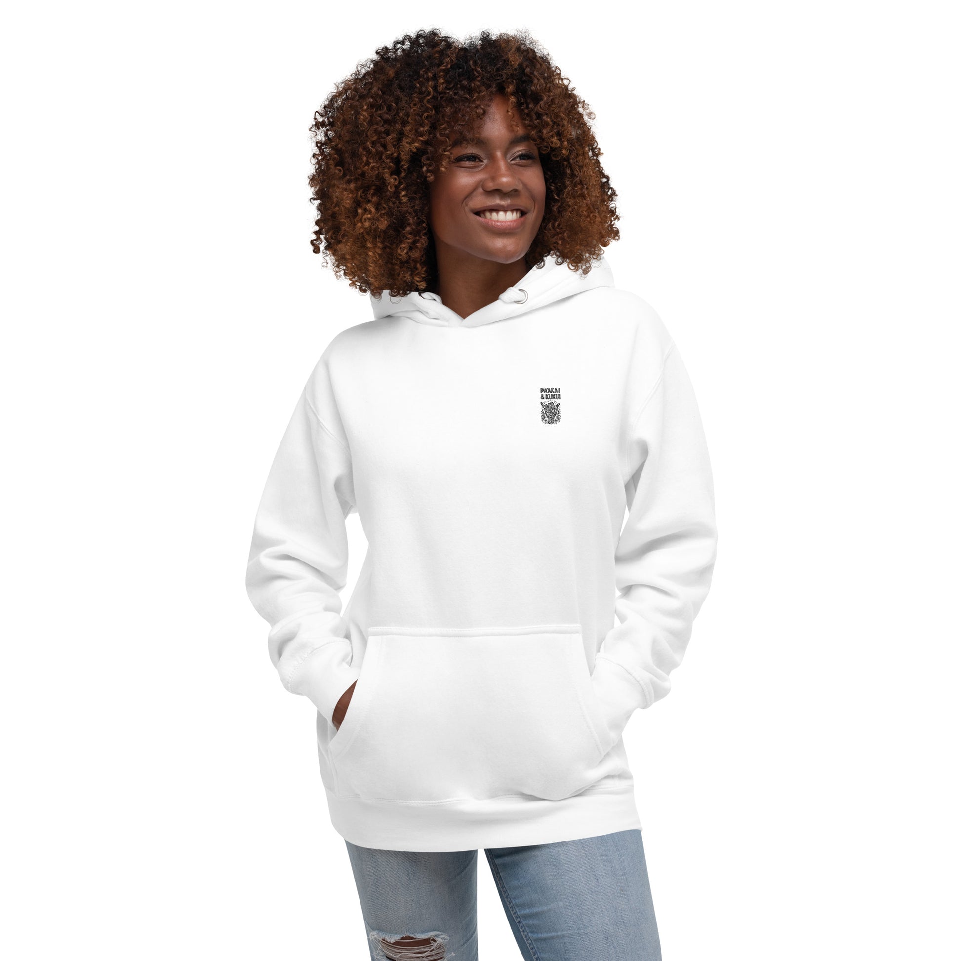 Tribal Shaka Hoodie Pullover Hoodie Pa'akai & Kukui