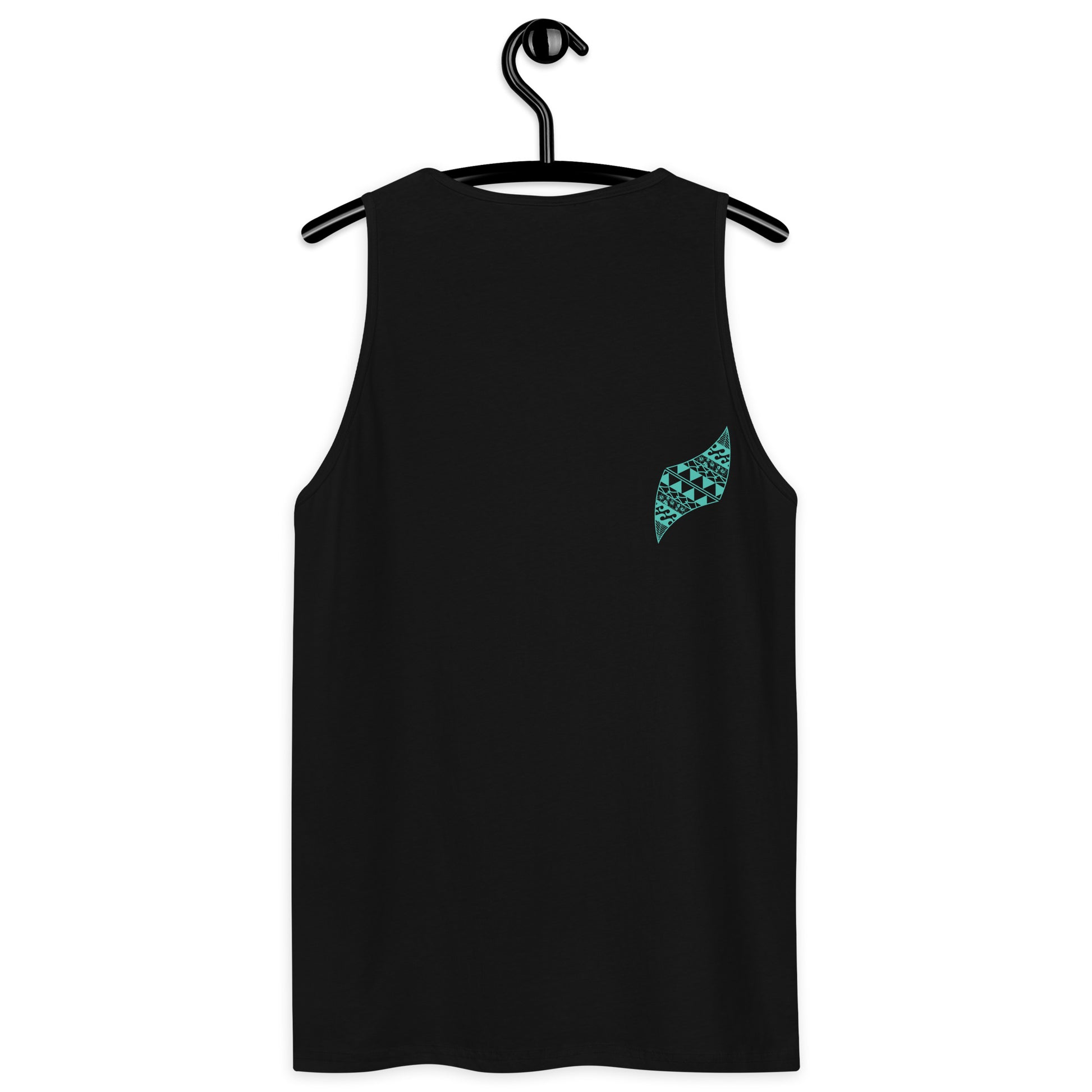 Aloha Vibes (Teal) Men’s premium tank top Tank Top Pa'akai & Kukui