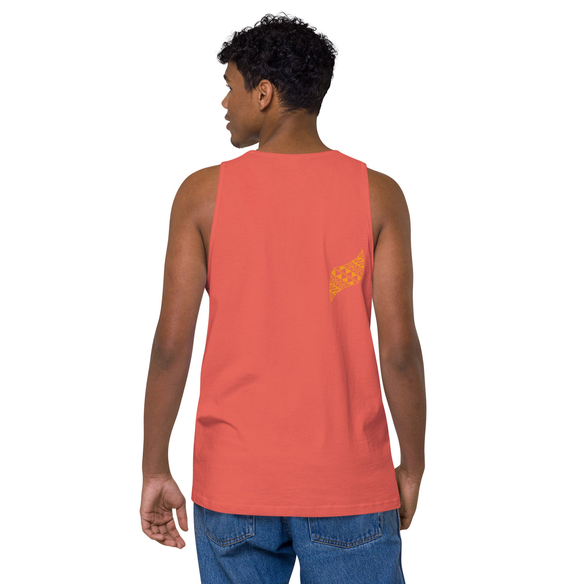 Aloha Vibes Men’s premium tank top Tank Top Pa'akai & Kukui
