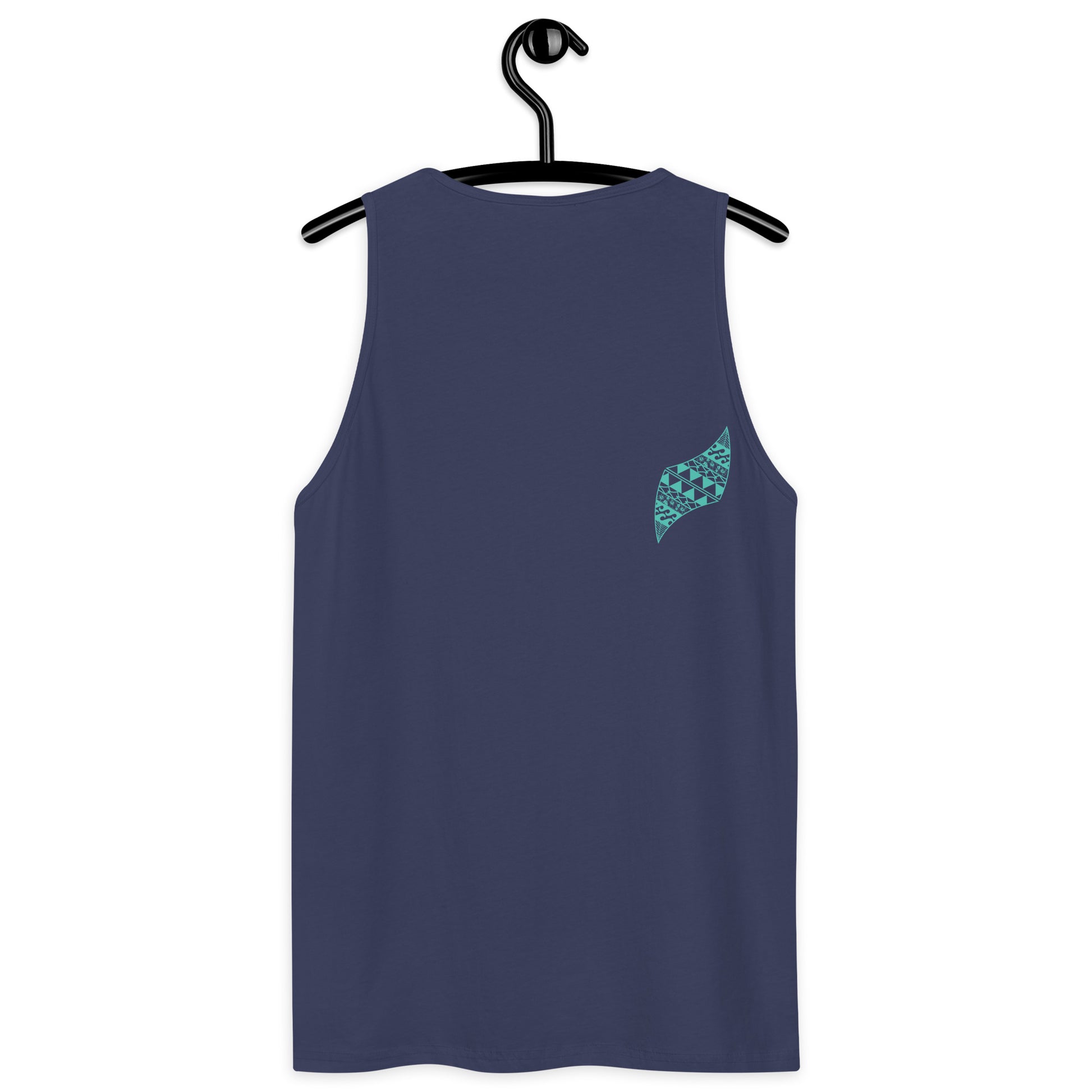Aloha Vibes (Teal) Men’s premium tank top Tank Top Pa'akai & Kukui