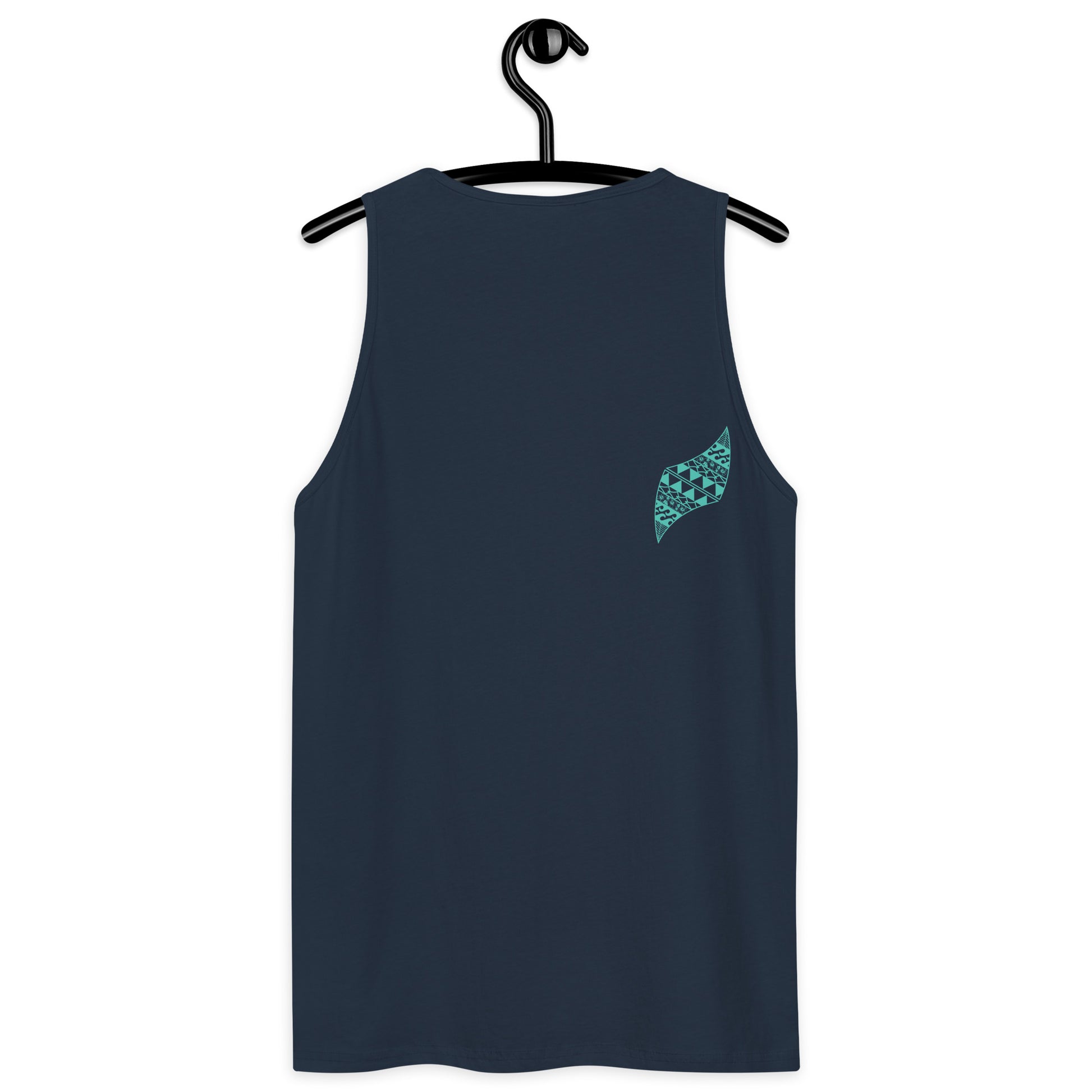 Aloha Vibes (Teal) Men’s premium tank top Tank Top Pa'akai & Kukui