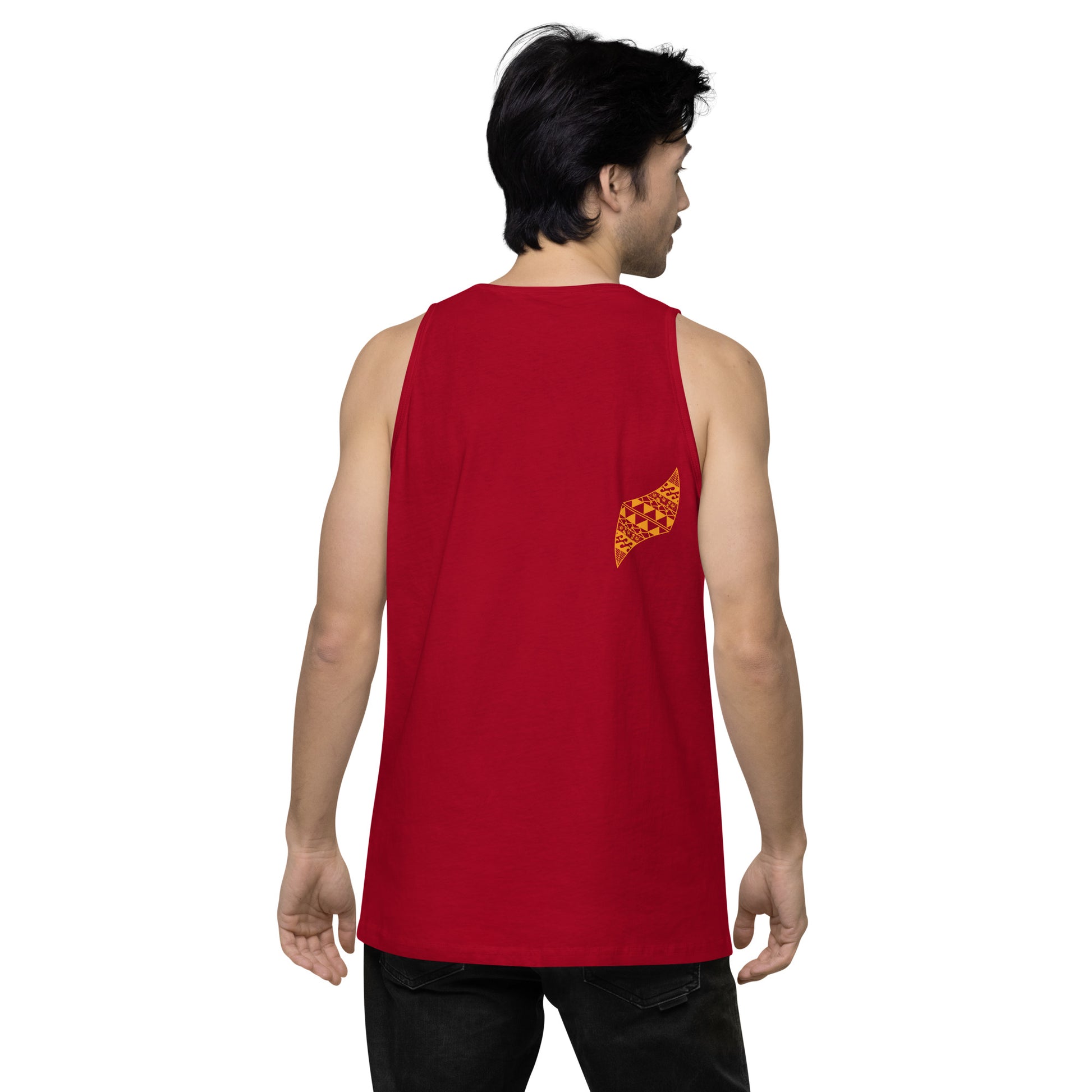 Aloha Vibes Men’s premium tank top Tank Top Pa'akai & Kukui