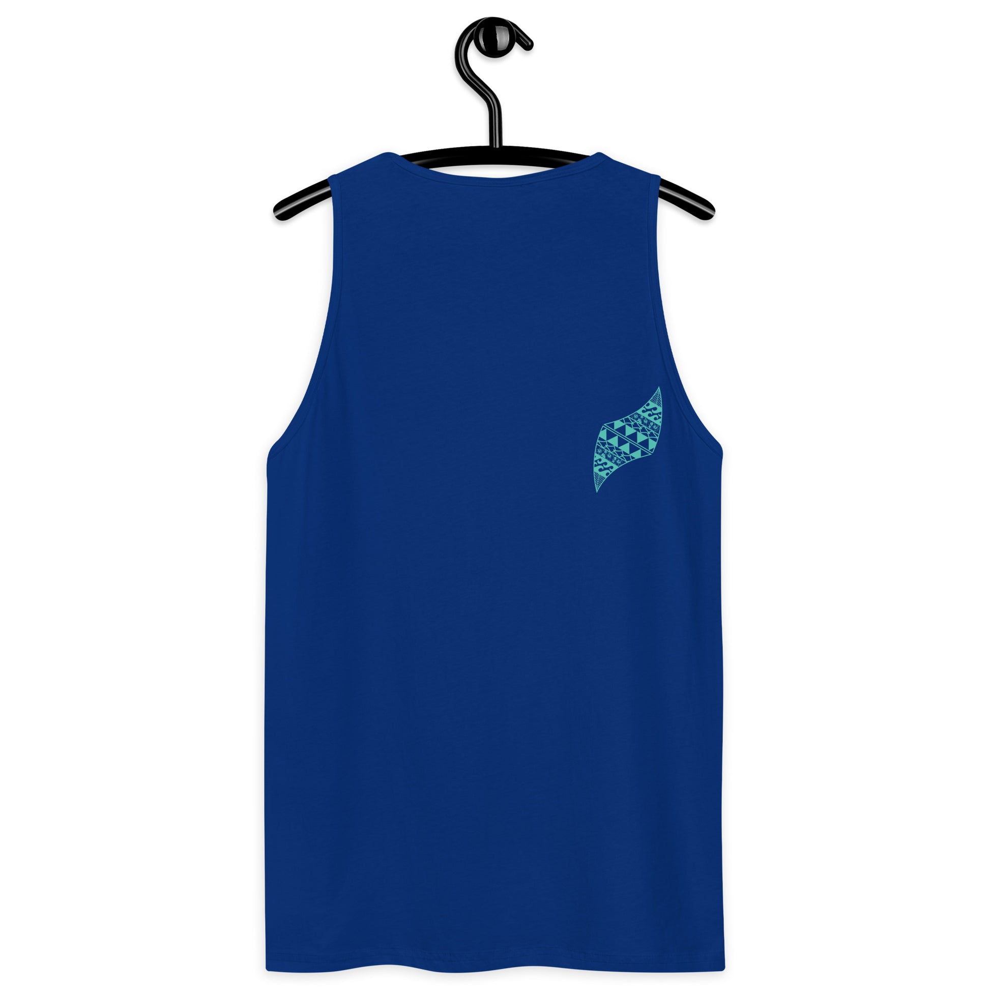 Aloha Vibes (Teal) Men’s premium tank top Tank Top Pa'akai & Kukui