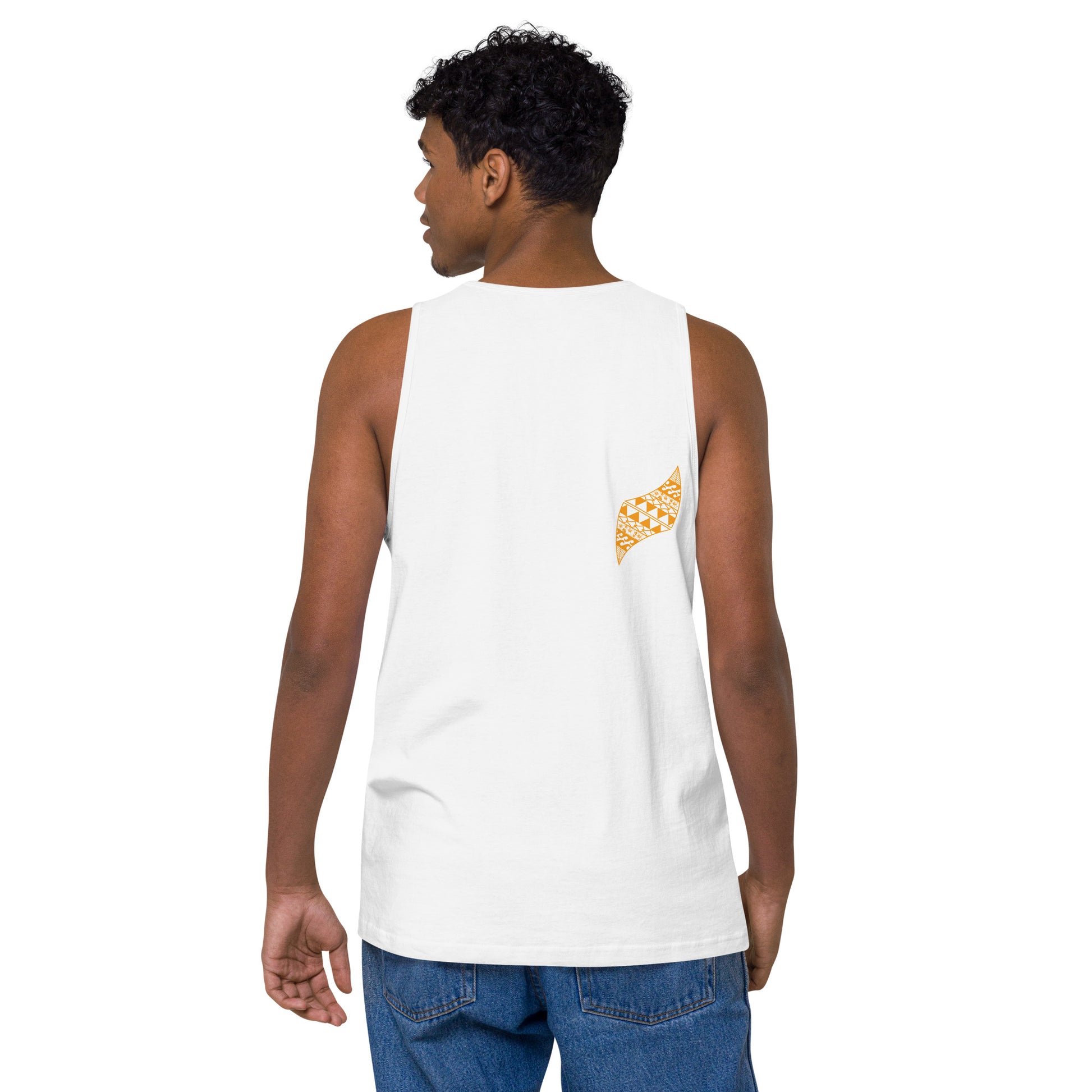 Aloha Vibes Men’s premium tank top Tank Top Pa'akai & Kukui