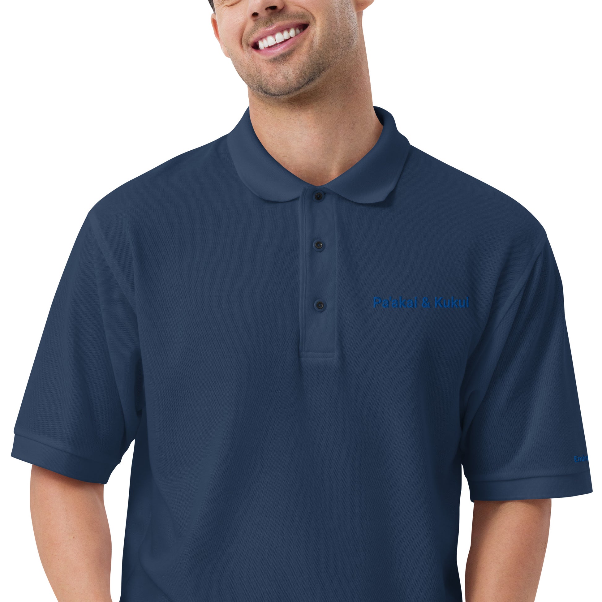 Pa'akai & Kukui Men's Premium Polo Polo Pa'akai & Kukui