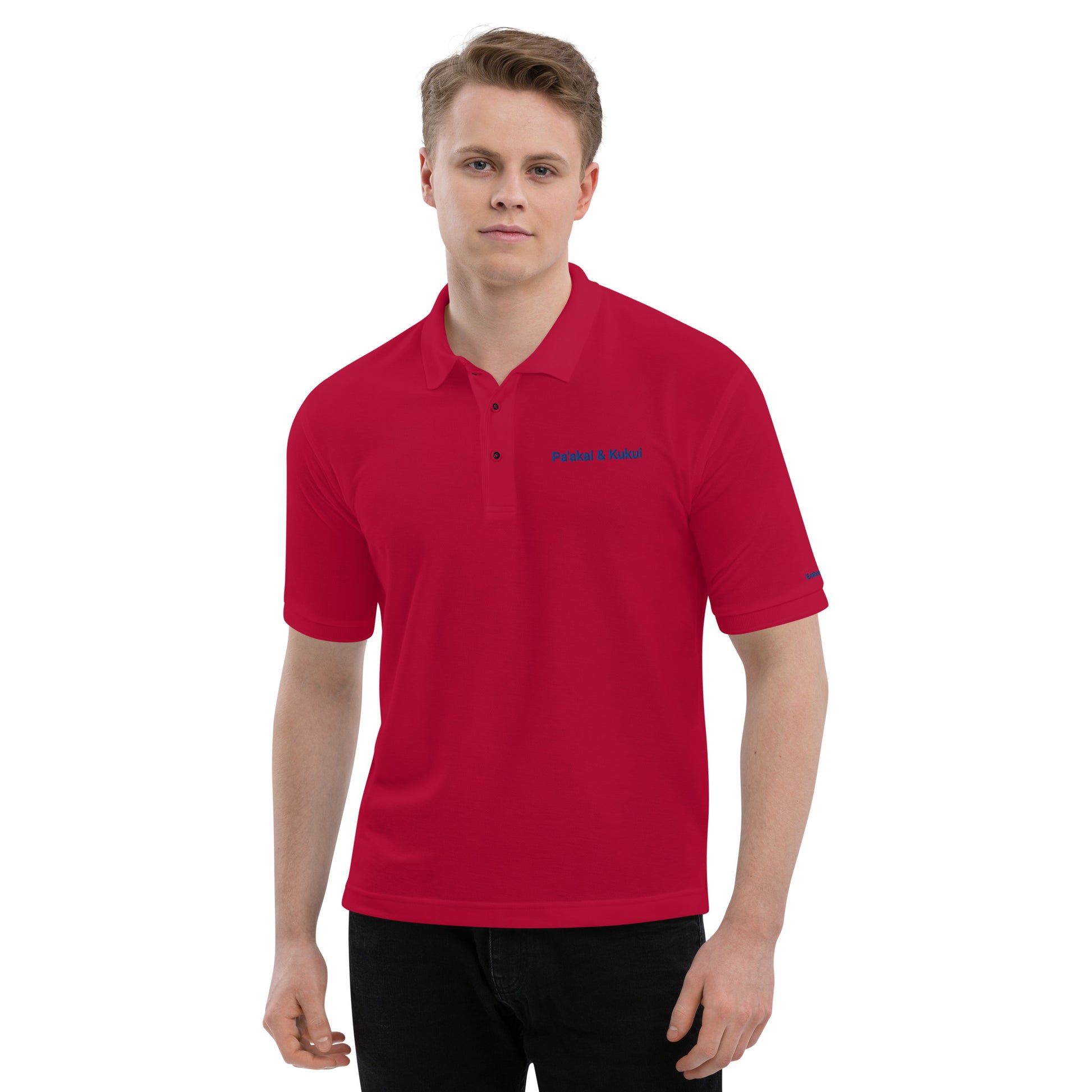 Pa'akai & Kukui Men's Premium Polo Polo Pa'akai & Kukui