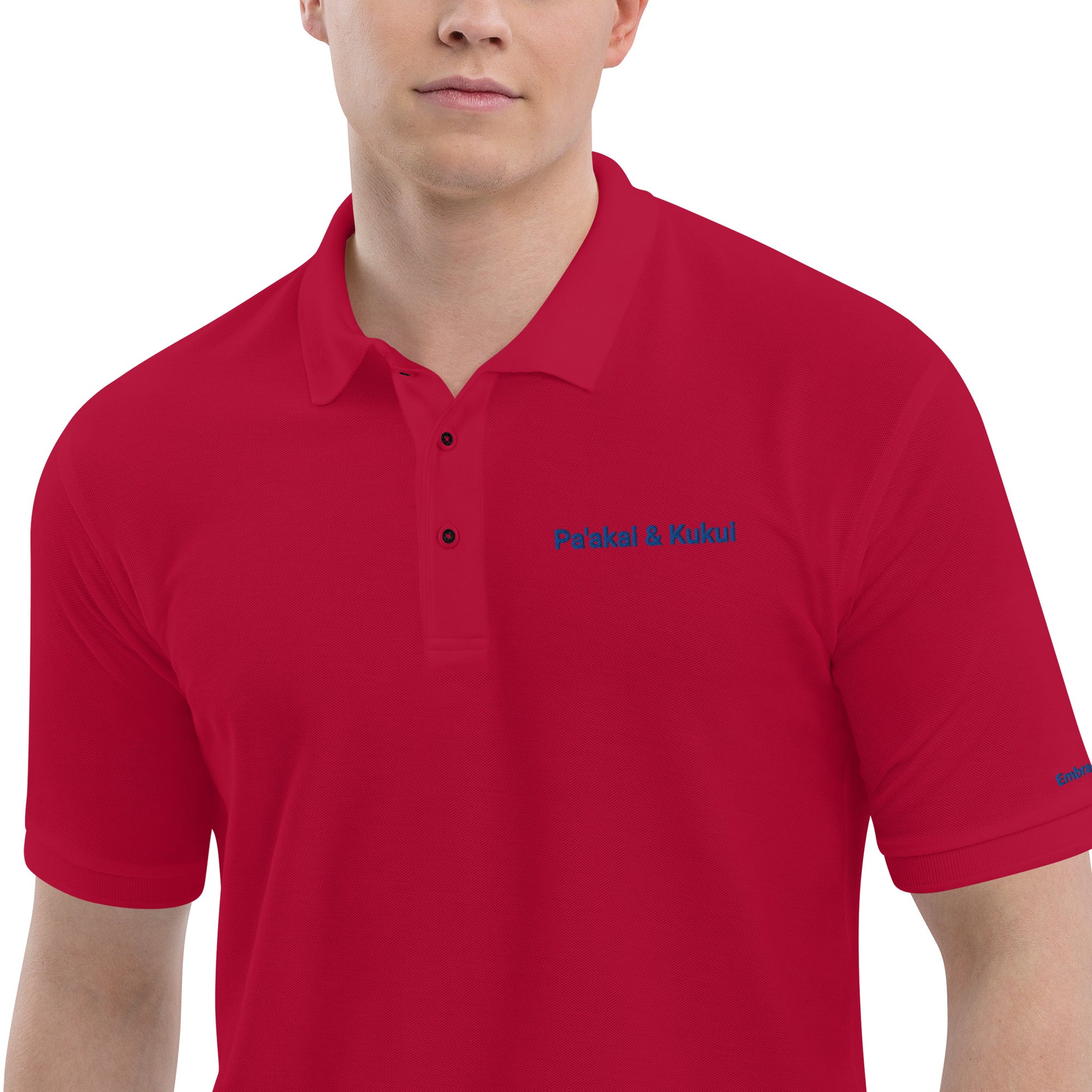 Pa'akai & Kukui Men's Premium Polo Polo Pa'akai & Kukui