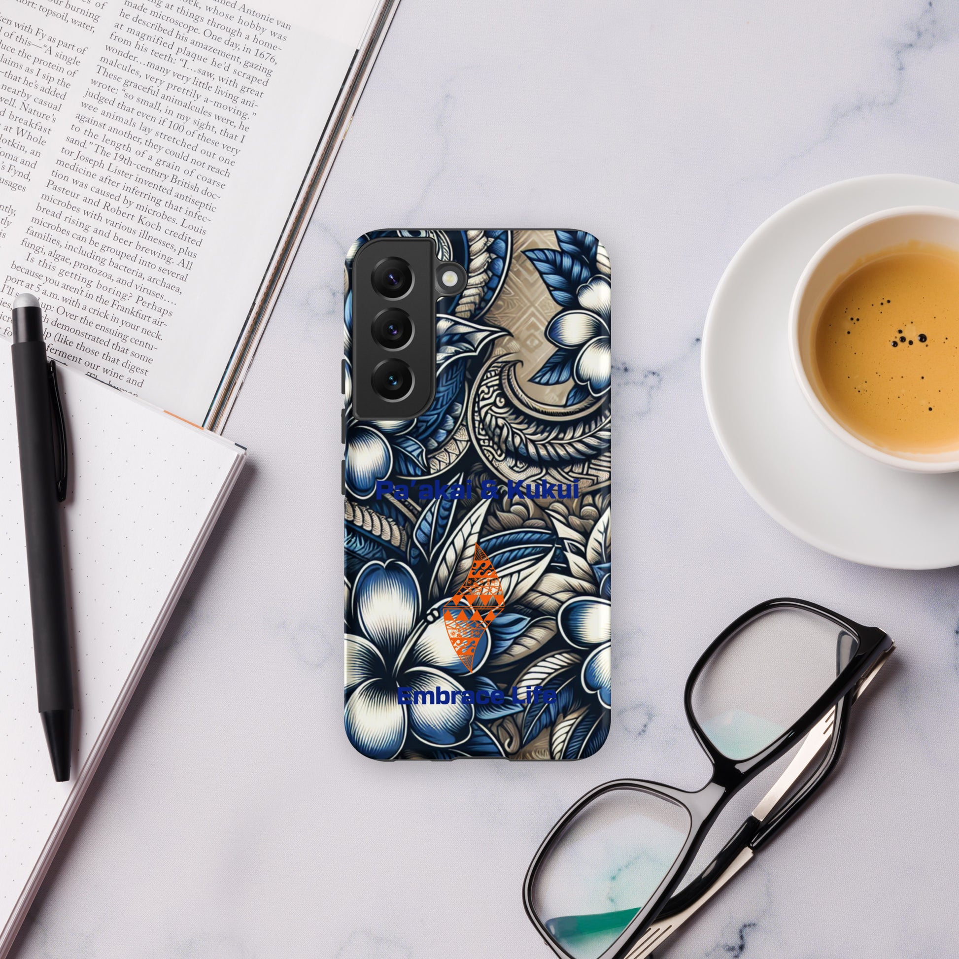Aloha Hawai'i Tough case for Samsung® Mobile Phone Case Pa'akai & Kukui Samsung Galaxy S22