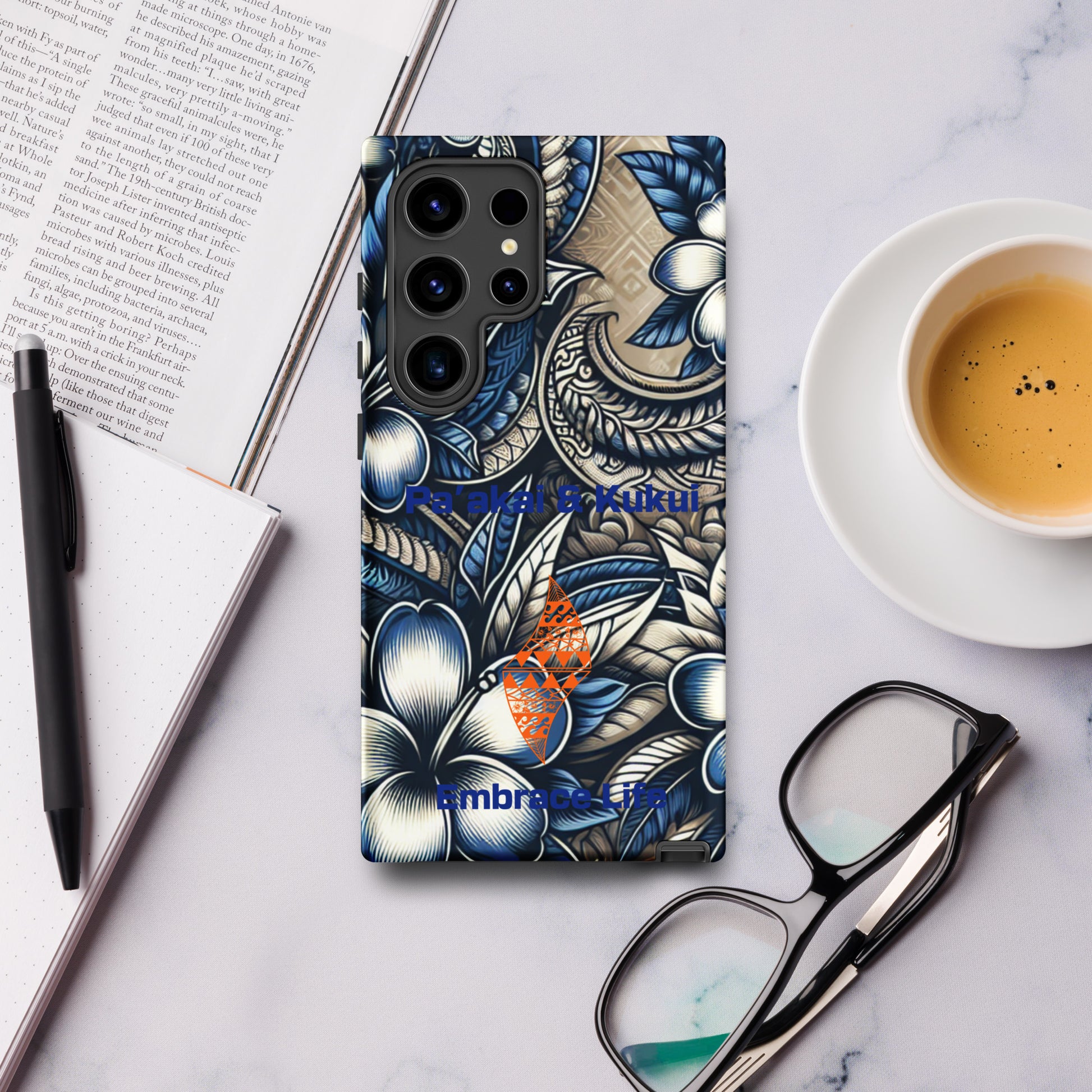 Aloha Hawai'i Tough case for Samsung® Mobile Phone Case Pa'akai & Kukui Samsung Galaxy S24 Ultra