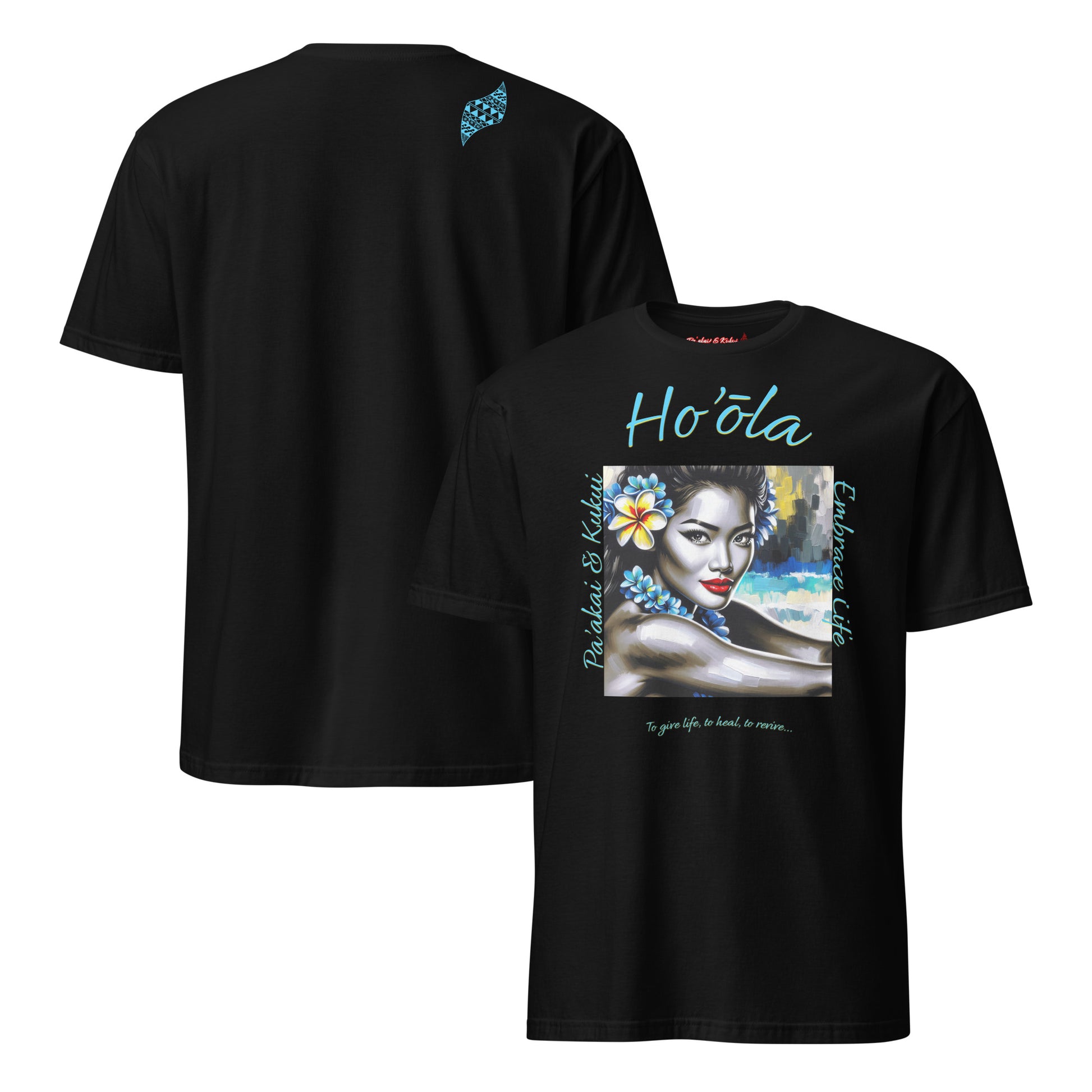Aloha Wahine Hawai'i T-Shirt T-shirt Pa'akai & Kukui