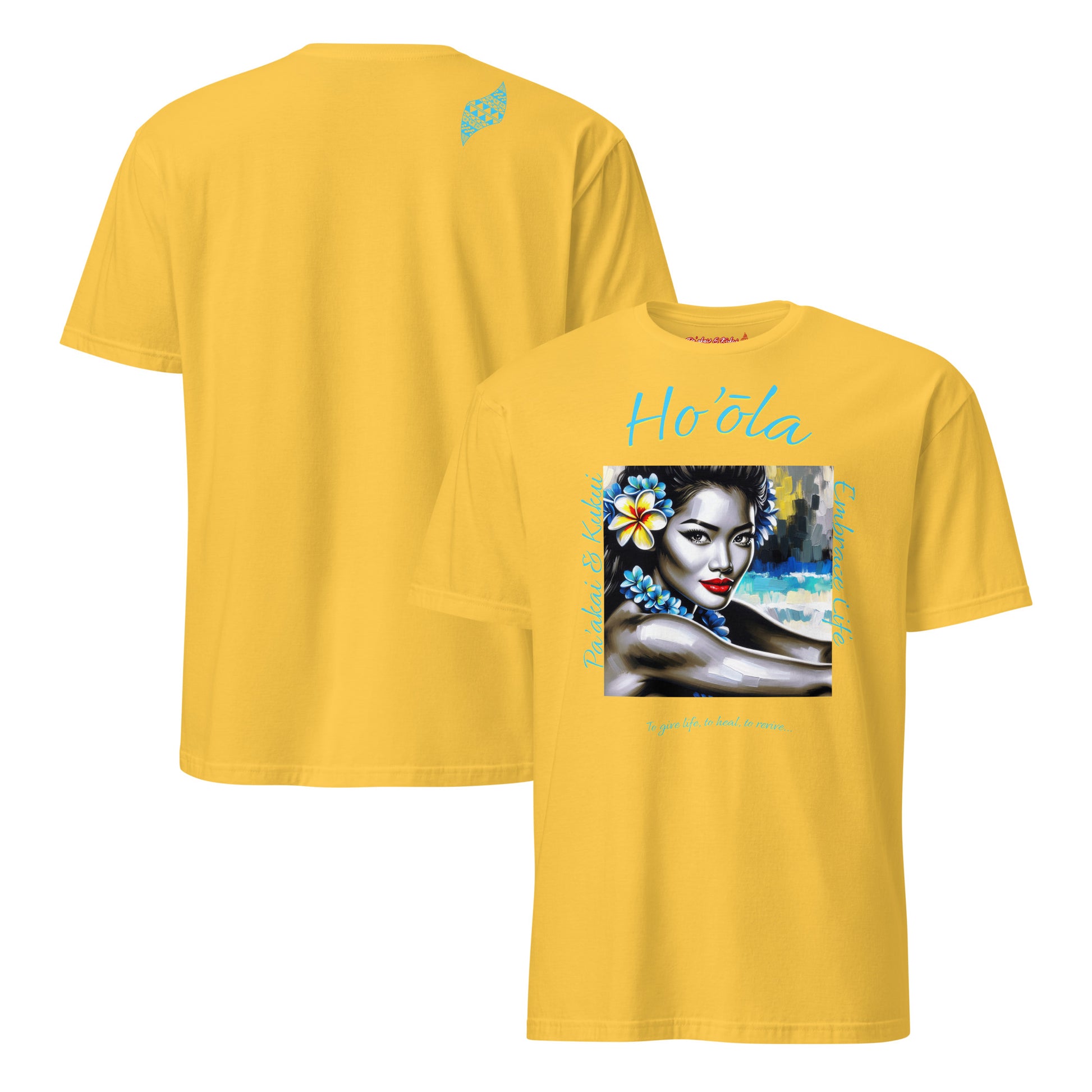 Aloha Wahine Hawai'i T-Shirt T-shirt Pa'akai & Kukui