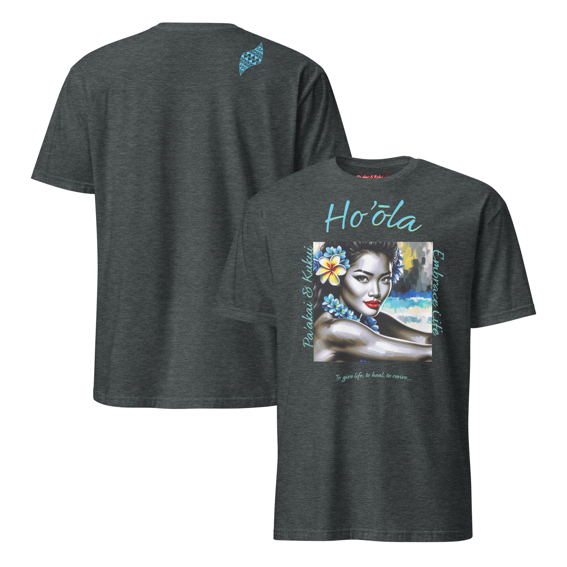 Aloha Wahine Hawai'i T-Shirt T-shirt Pa'akai & Kukui