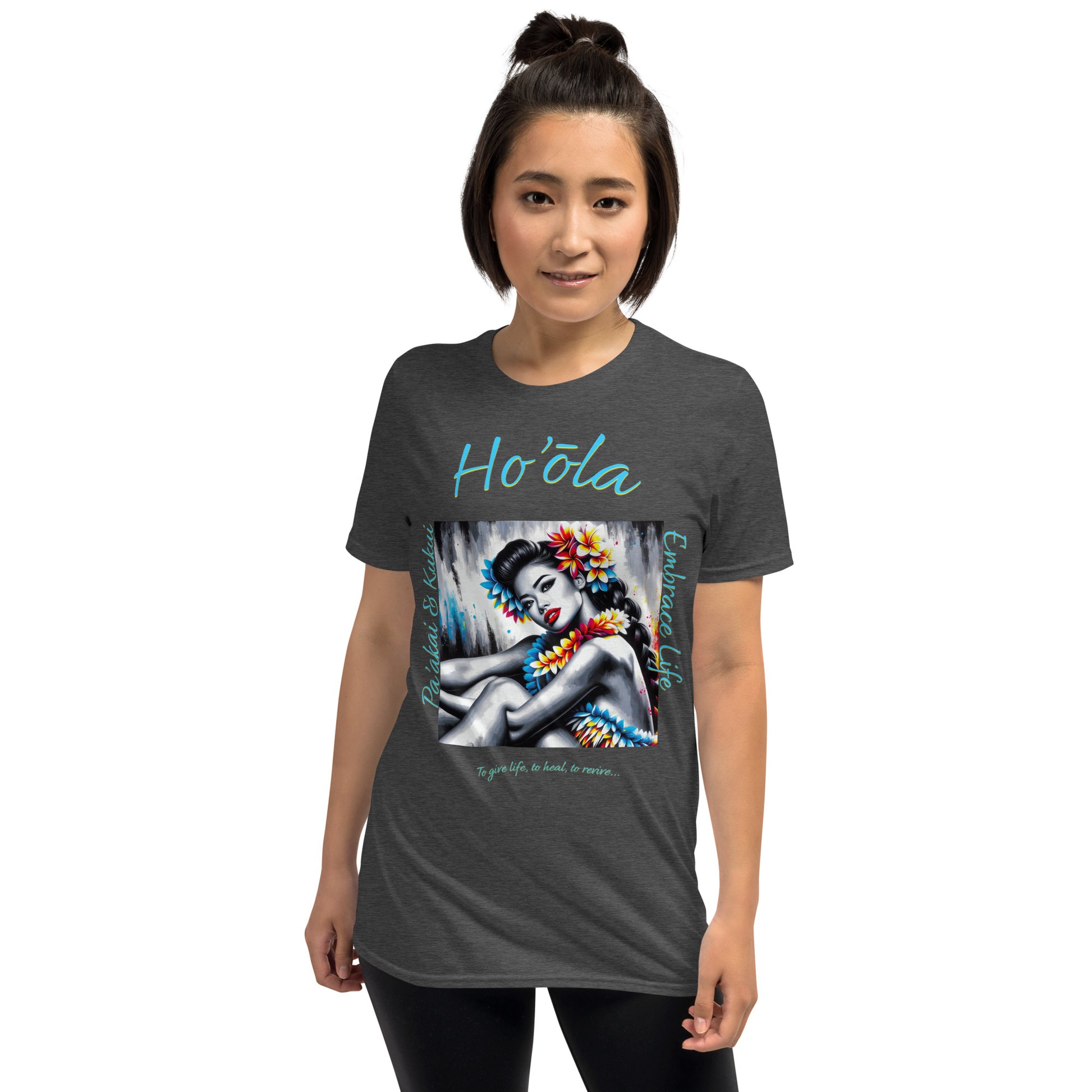 Aloha Wahine Hawai'i T-Shirt T-shirt Pa'akai & Kukui