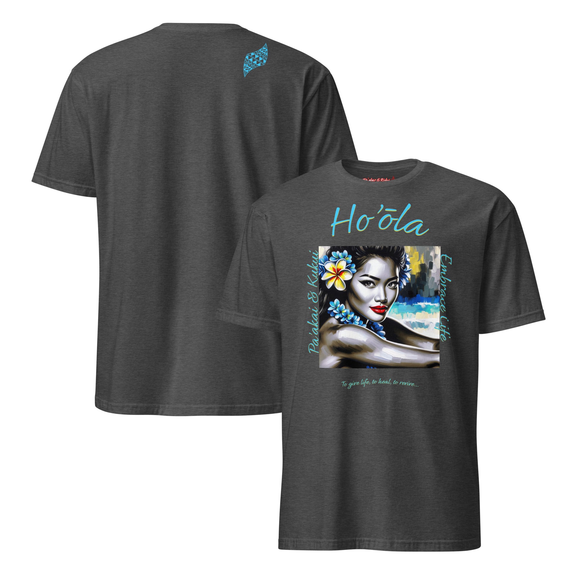 Aloha Wahine Hawai'i T-Shirt T-shirt Pa'akai & Kukui