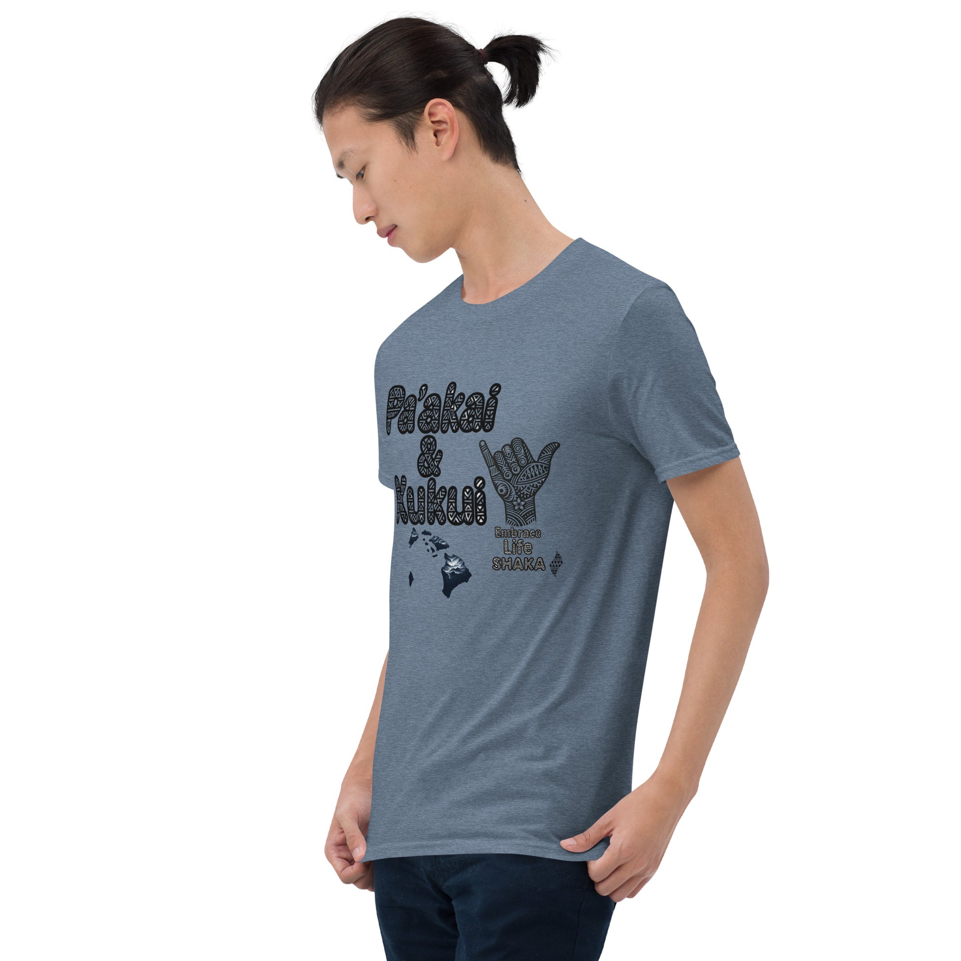 Embrace Life Shaka T-Shirt T-shirt Pa'akai & Kukui