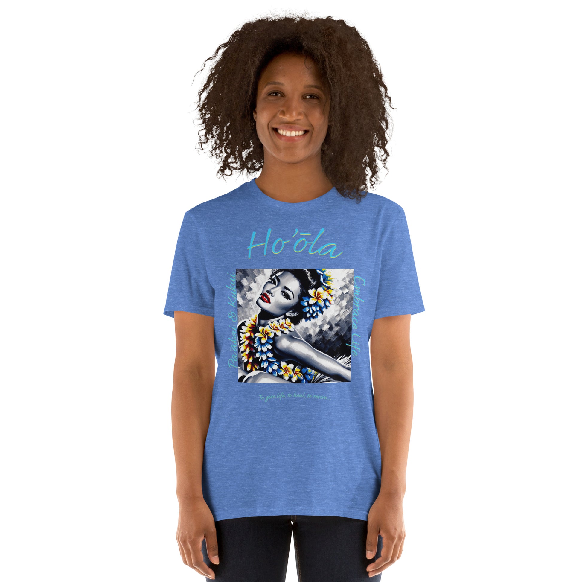 Aloha Wahine Hawai'i T-Shirt T-shirt Pa'akai & Kukui