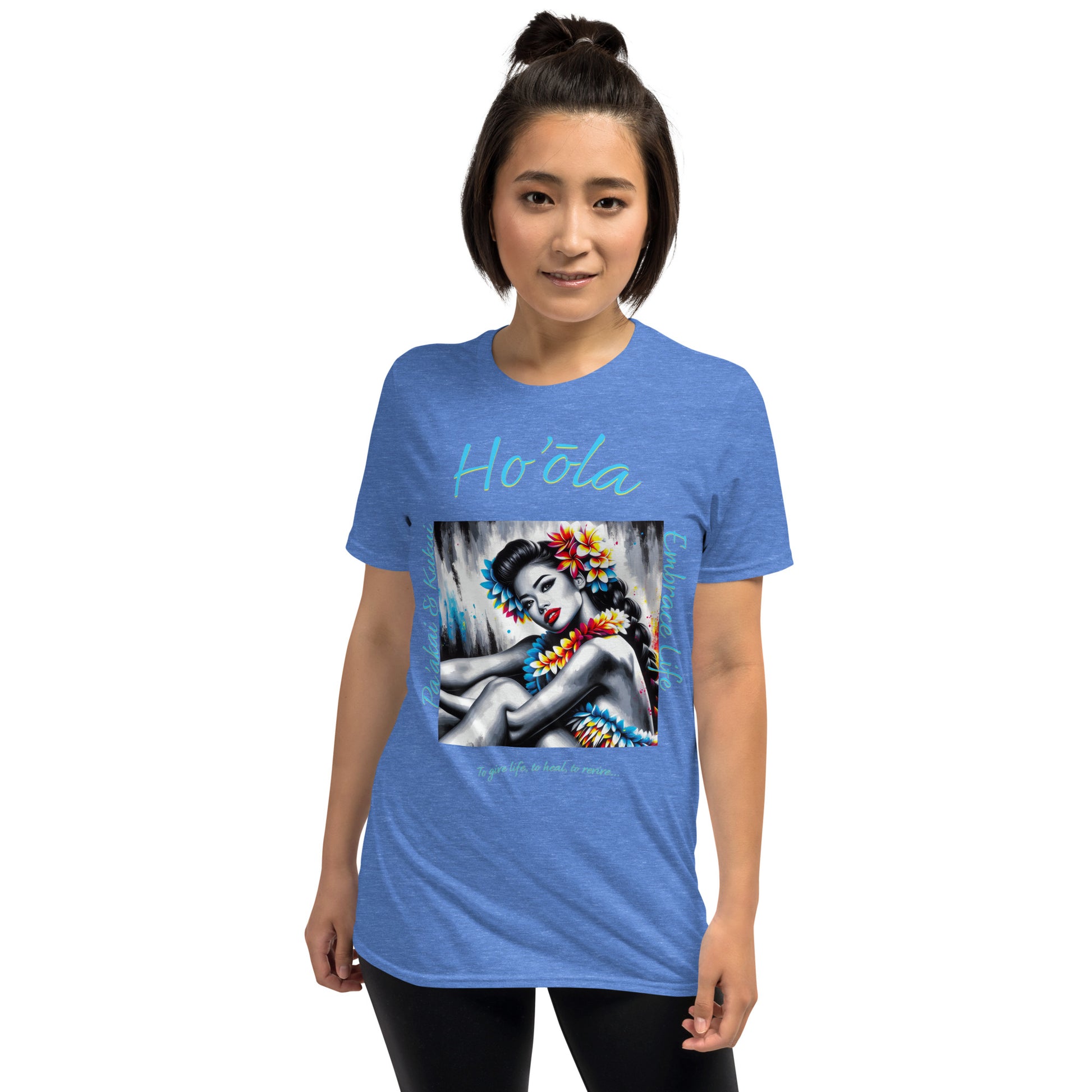 Aloha Wahine Hawai'i T-Shirt T-shirt Pa'akai & Kukui