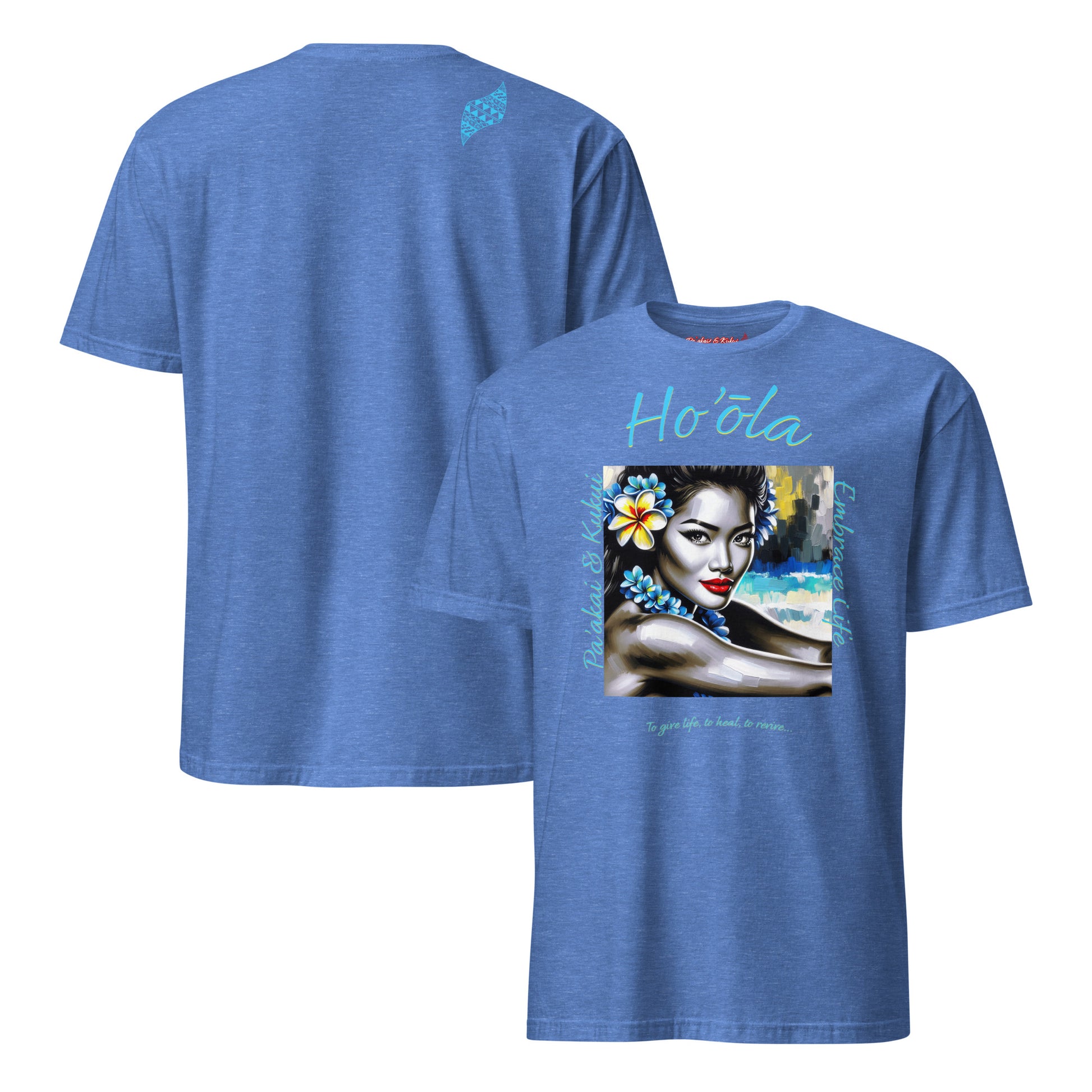 Aloha Wahine Hawai'i T-Shirt T-shirt Pa'akai & Kukui