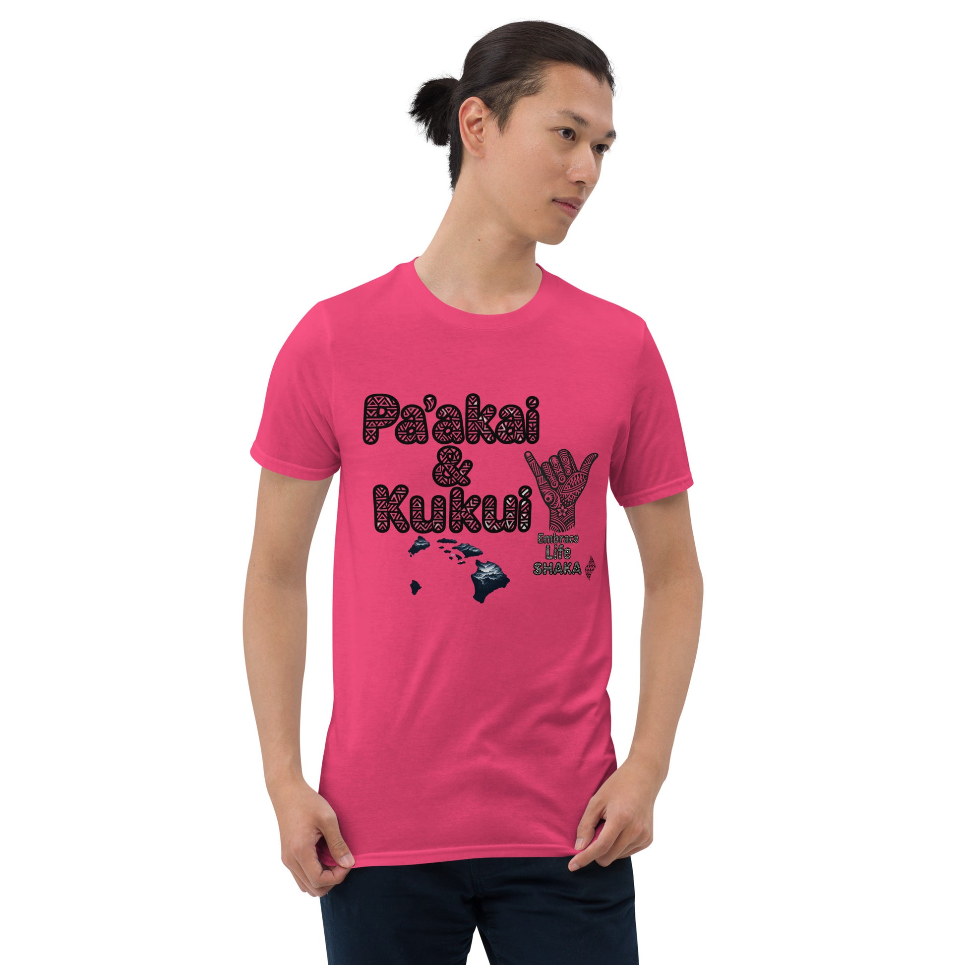 Embrace Life Shaka T-Shirt T-shirt Pa'akai & Kukui Heliconia S
