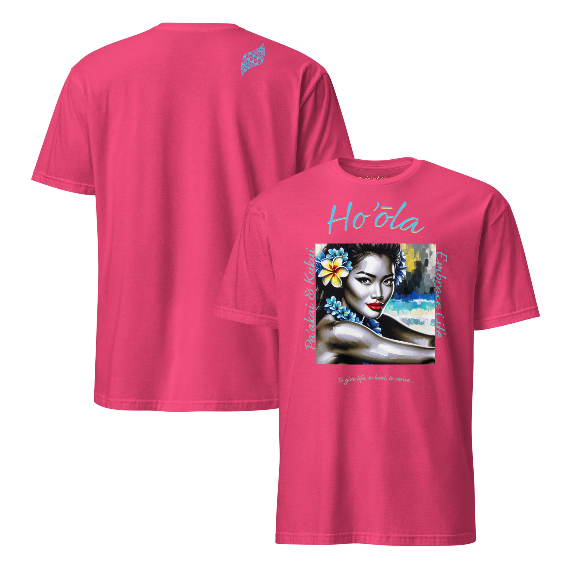 Aloha Wahine Hawai'i T-Shirt T-shirt Pa'akai & Kukui