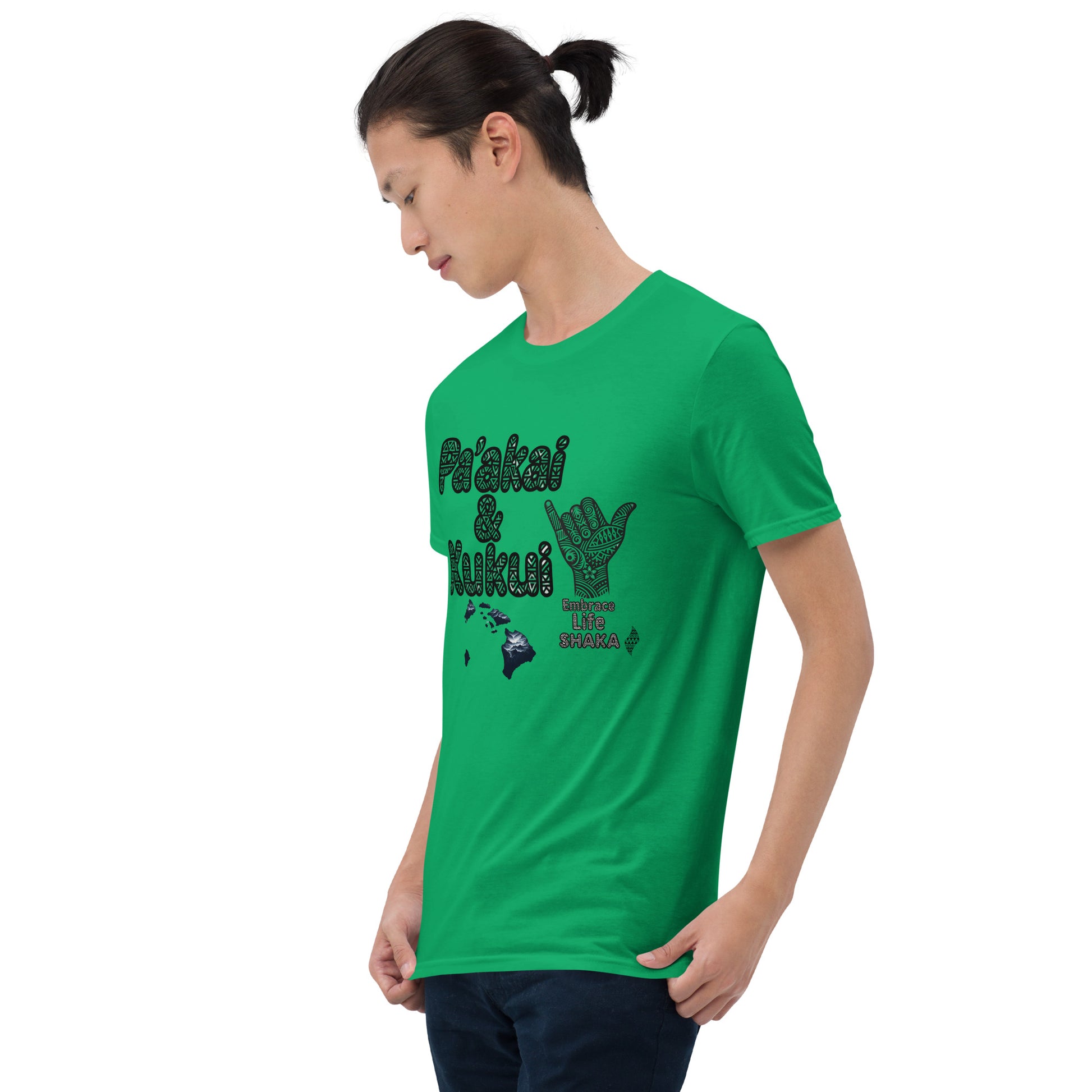 Embrace Life Shaka T-Shirt T-shirt Pa'akai & Kukui