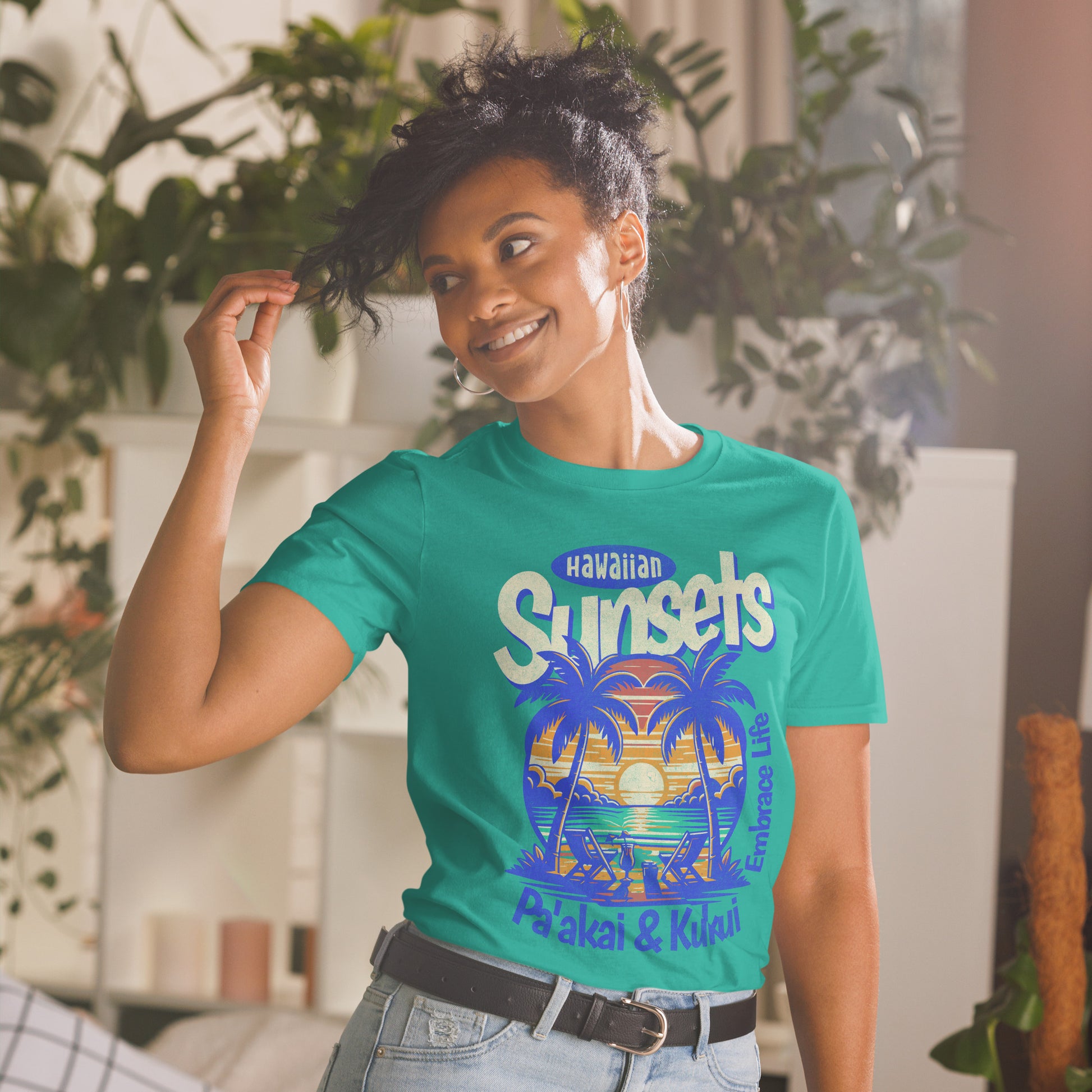 Hawaiian Sunsets T-Shirt T-shirt Pa'akai & Kukui