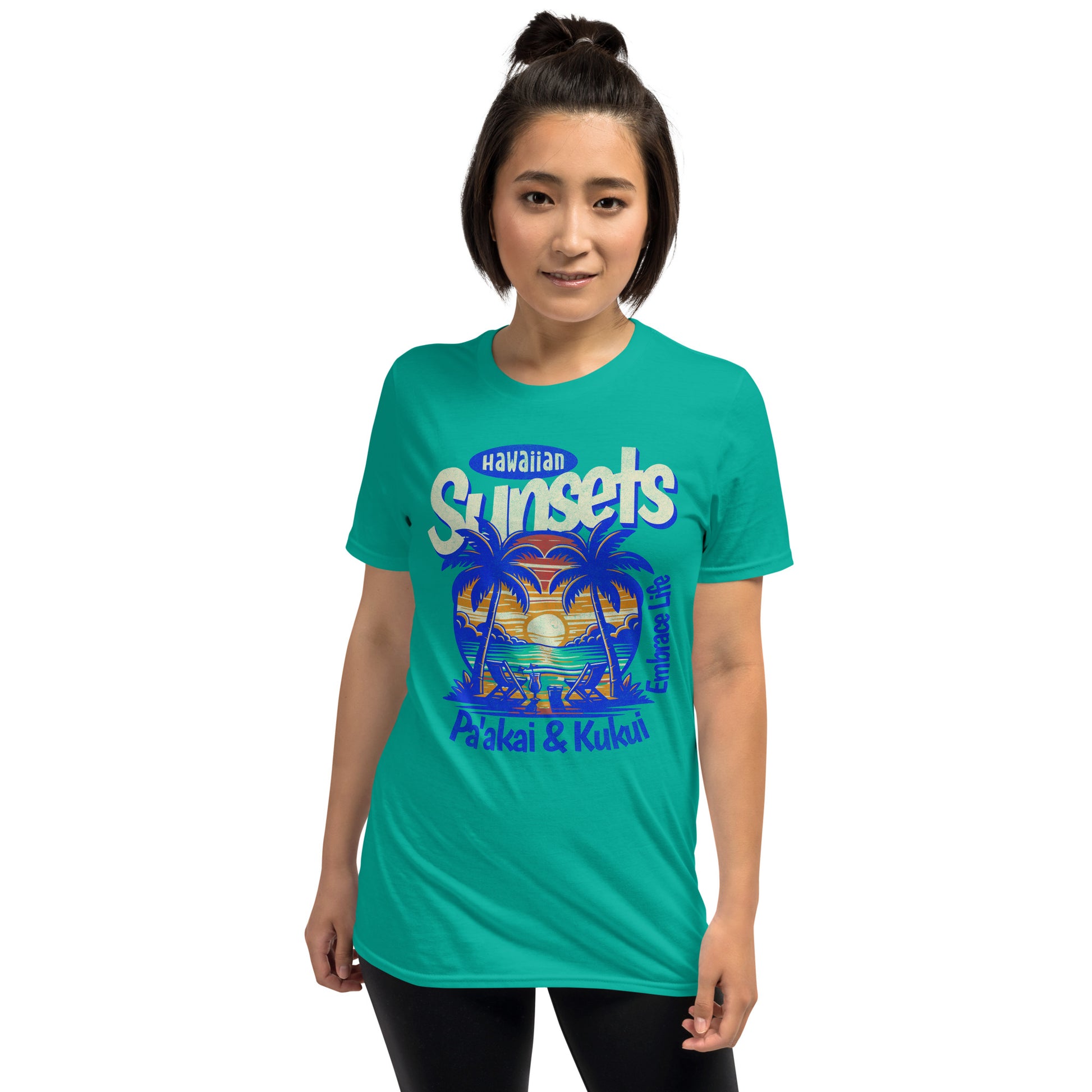 Hawaiian Sunsets T-Shirt T-shirt Pa'akai & Kukui